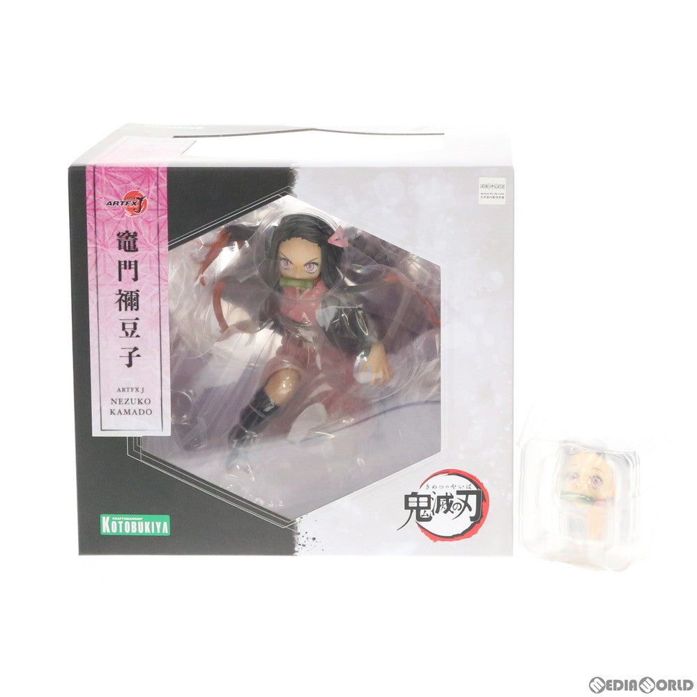 【中古即納】[FIG] コトブキヤショップ限定特典付属 ARTFX J 竈門禰豆子(かまどねずこ) 鬼滅の刃 1/8 完成品 フィギュア(PP826) コトブキヤ(20200620)