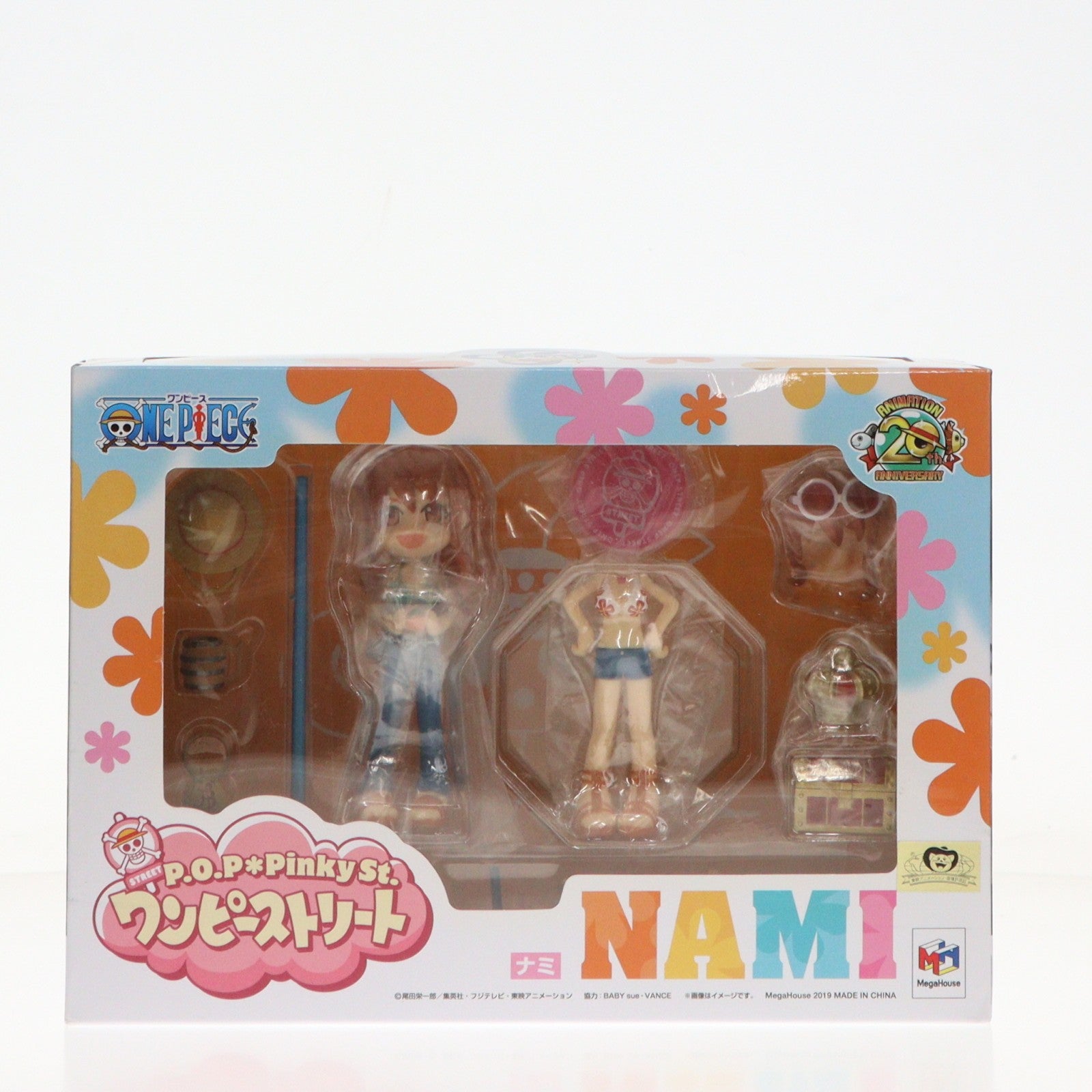 【中古即納】[FIG] Portrait.Of.Pirates P.O.P×Pinky:st(ピンキーストリート) ワンピーストリート ナミ ONE PIECE(ワンピース) 完成品 フィギュア メガトレショップ&オンラインショップ限定 メガハウス(20191130)