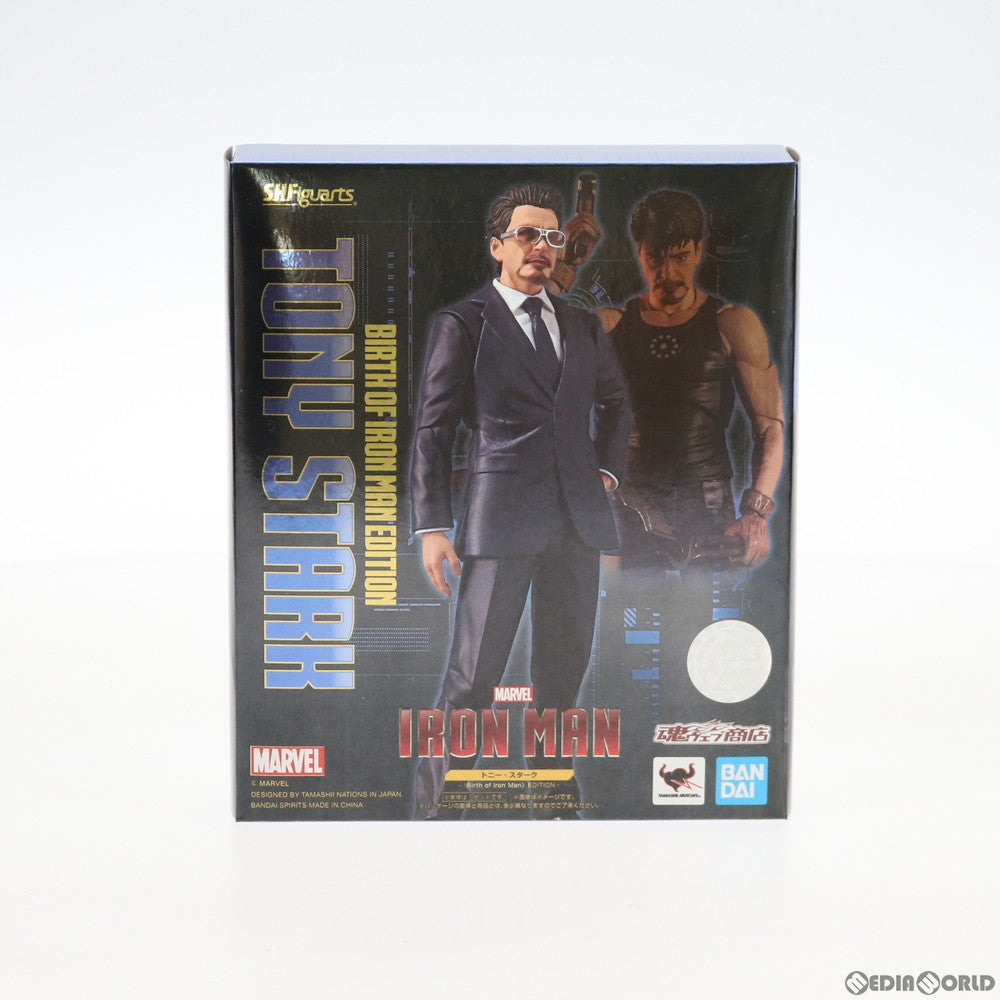 【中古即納】[FIG] 魂ウェブ商店限定 S.H.Figuarts(フィギュアーツ) トニー・スターク Birth of Iron Man EDITION アイアンマン 完成品 可動フィギュア バンダイスピリッツ(20201031)