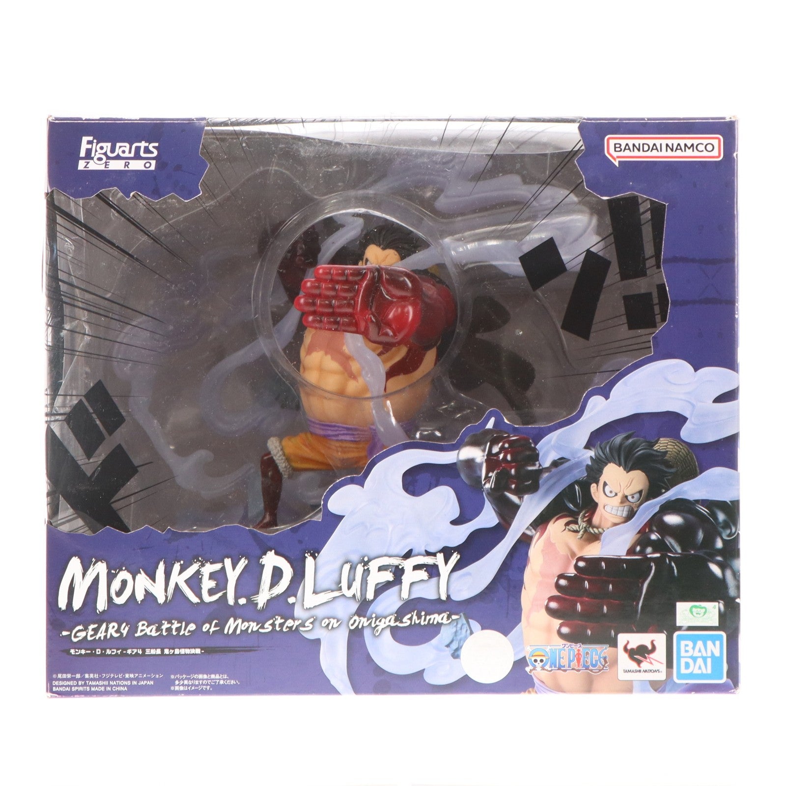 【中古即納】[FIG] フィギュアーツZERO [超激戦] モンキー・D・ルフィ -ギア4 三船長 鬼ヶ島怪物決戦- ONE PIECE(ワンピース) 完成品 フィギュア バンダイスピリッツ(20221022)