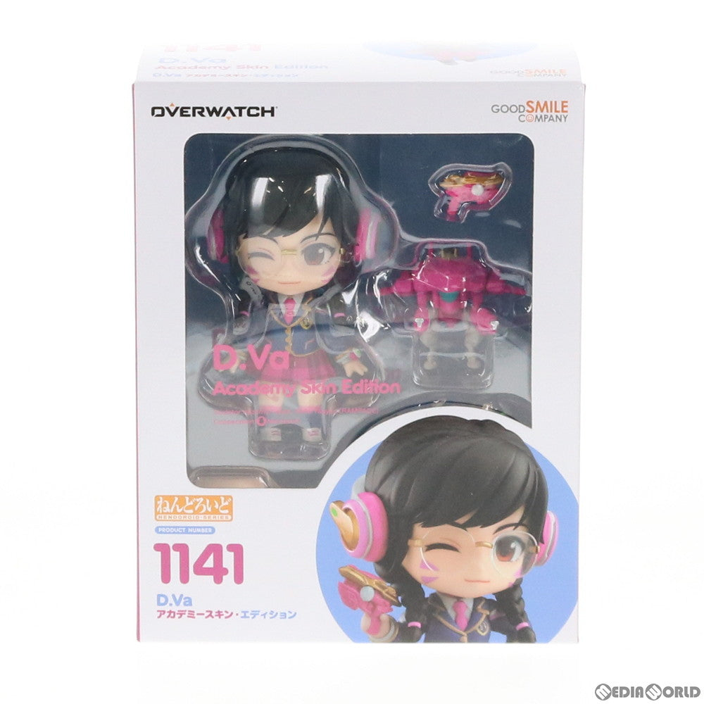 【中古即納】[FIG] ねんどろいど 1141 D.Va(ディーバ) アカデミースキン・エディション オーバーウォッチ(Overwatch) 完成品 可動フィギュア グッドスマイルカンパニー(20200126)