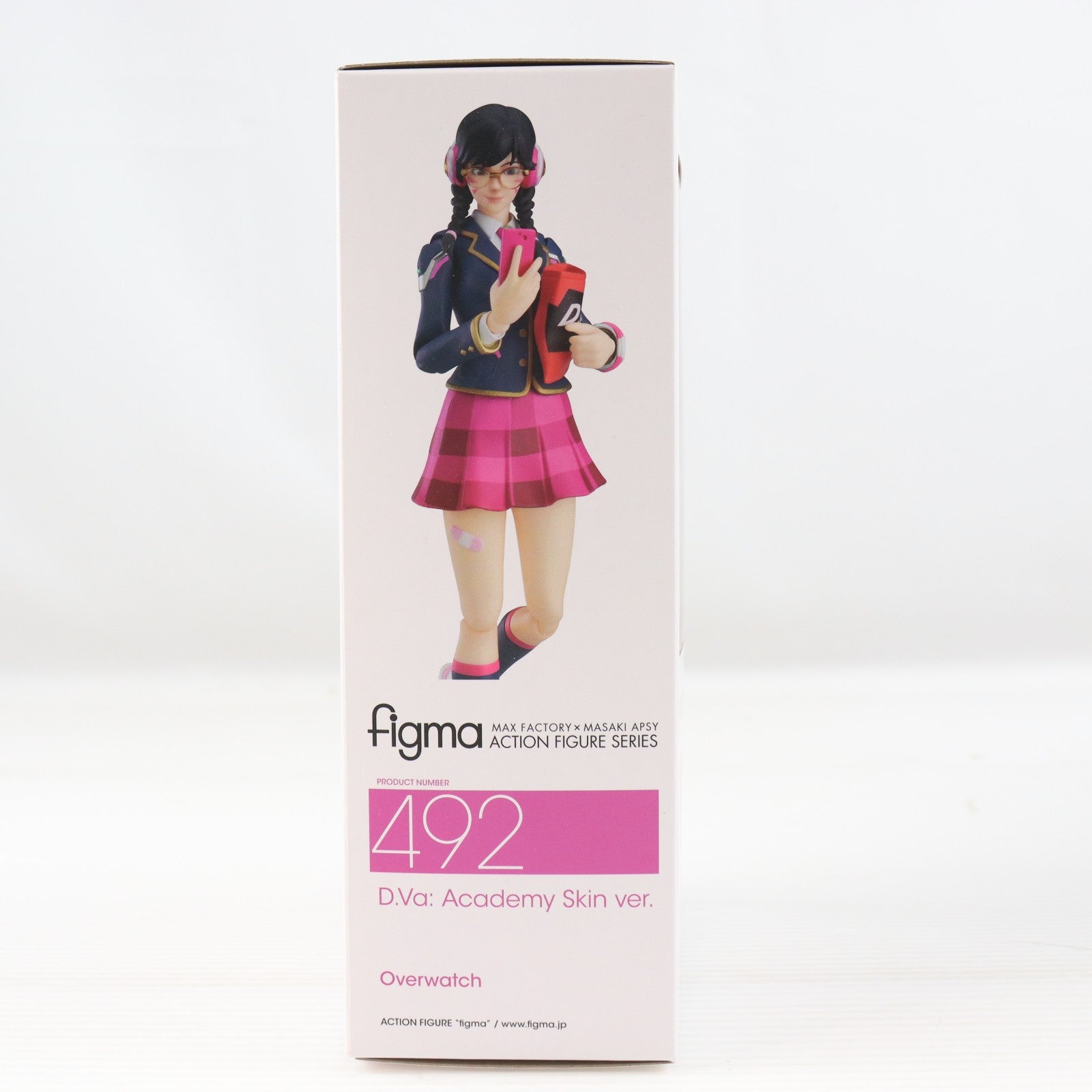 【中古即納】[FIG] figma(フィグマ) 492 D.VA(でぃーば) アカデミースキンver. Overwatch(オーバーウォッチ) 完成品 可動フィギュア GOODSMILE ONLINE SHOP&Amazon.co.jp&あみあみ限定 グッドスマイルカンパニー(20210531)