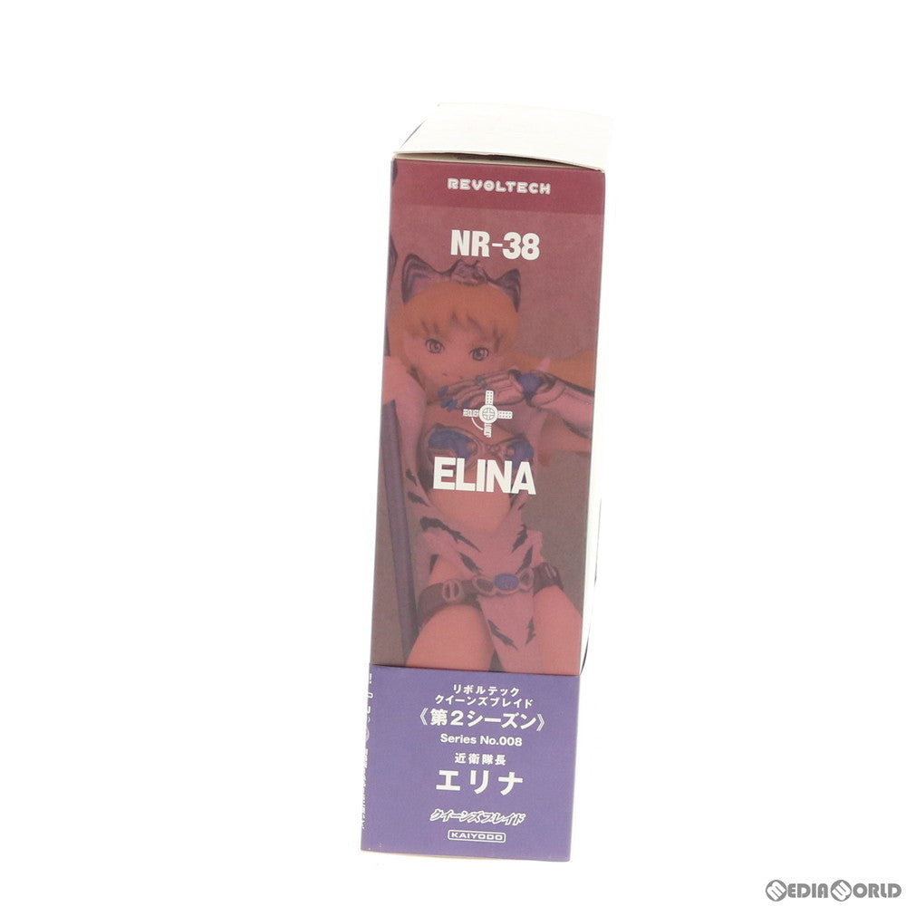 【中古即納】[FIG] リボルテック クイーンズブレイド No.008 近衛隊長エリナ クイーンズブレイド 1/12 完成品 可動フィギュア 海洋堂(20100130)
