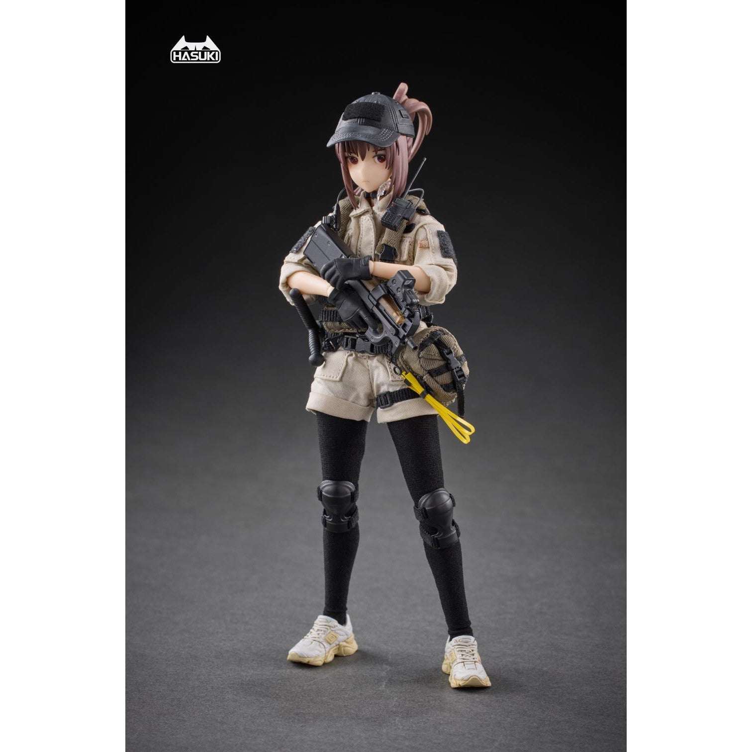 【中古即納】[FIG] POCKET ART シリーズ PA006 セキュリティ 冷泉緋世(れいぜいひよ) 1/12 完成品 可動フィギュア HASUKI(ハスキ)(20250531)