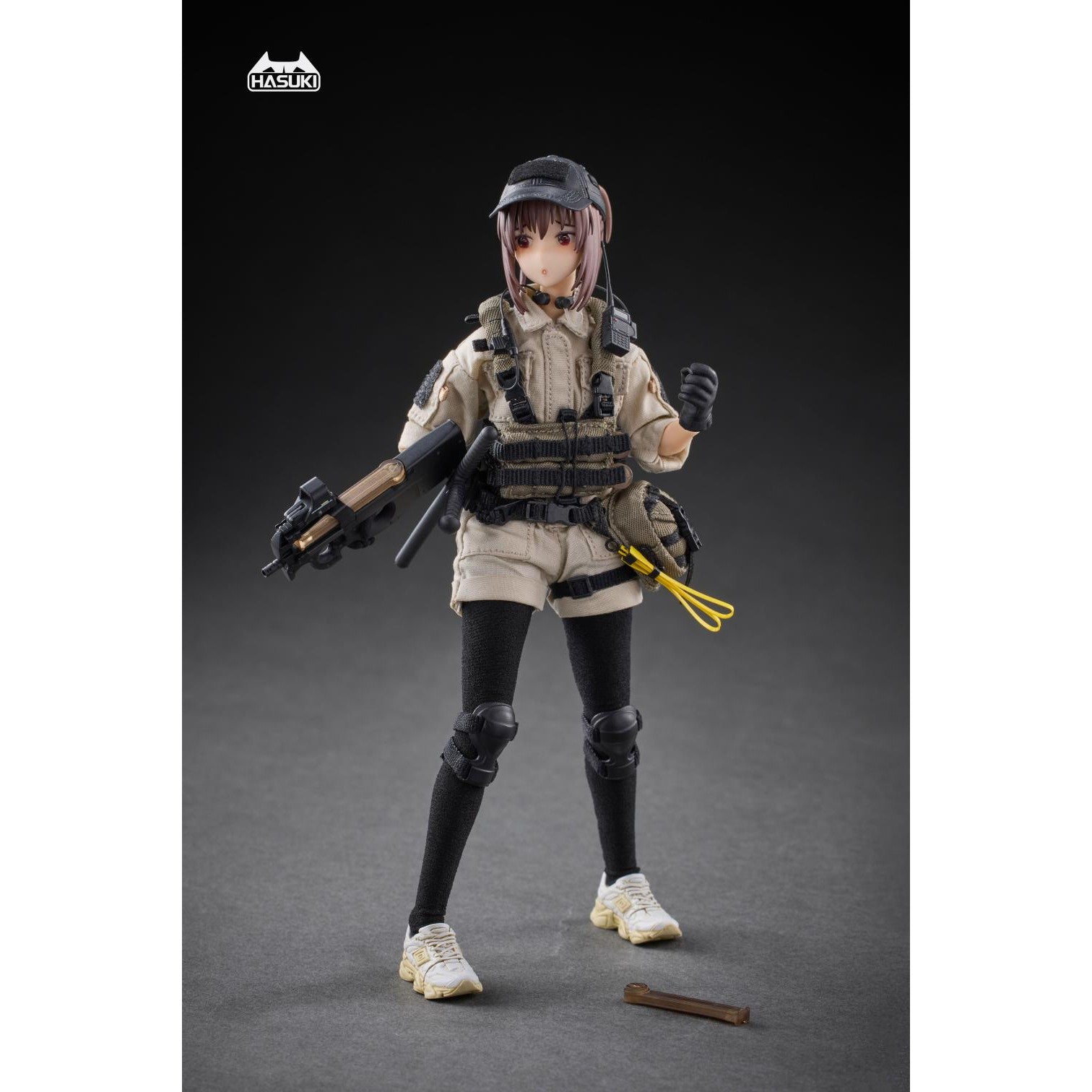 【中古即納】[FIG] POCKET ART シリーズ PA006 セキュリティ 冷泉緋世(れいぜいひよ) 1/12 完成品 可動フィギュア HASUKI(ハスキ)(20250531)