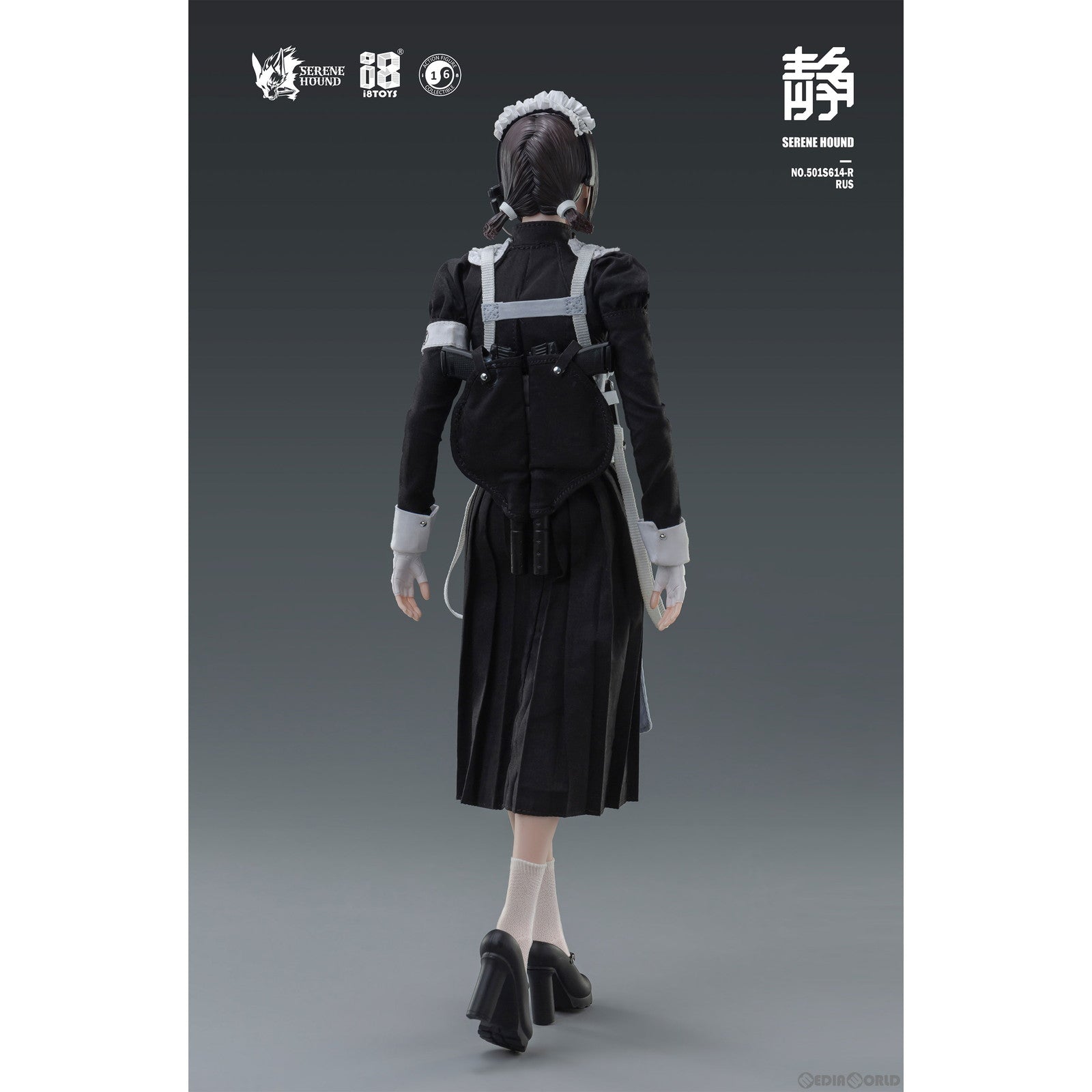 【中古即納】[FIG] SERENE HOUND(セレネハウンド) シリーズ 501S614-R ケルベロスメイド隊 ロス 1/6 完成品 可動フィギュア i8TOYS(20240228)