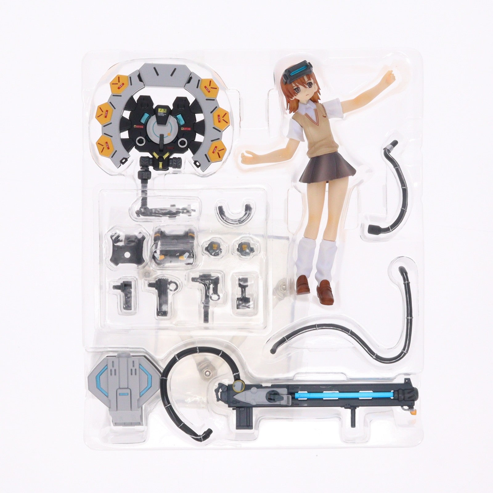 【中古即納】[FIG] 魂ウェブ商店限定 アーマーガールズプロジェクト いまどきムスメカ 御坂妹(みさかいもうと) とある科学の超電磁砲S 完成品 フィギュア バンダイ(20140124)