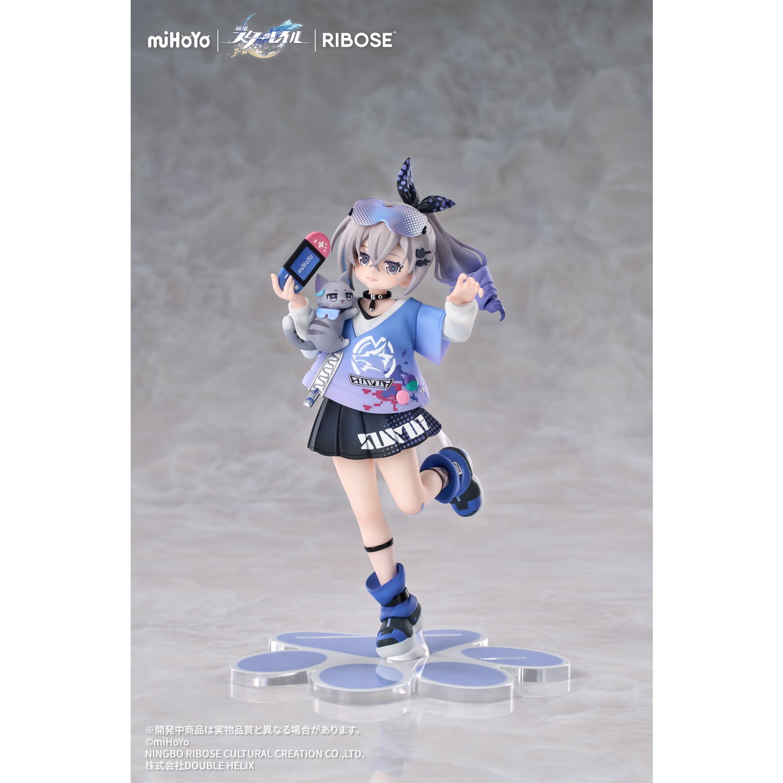 【中古即納】[FIG] RISE UP+ ちびねこシリーズフィギュア 銀狼Ver.(ぎんろう) 崩壊:スターレイル 完成品 フィギュア RIBOSE(核糖文化)(20251231)