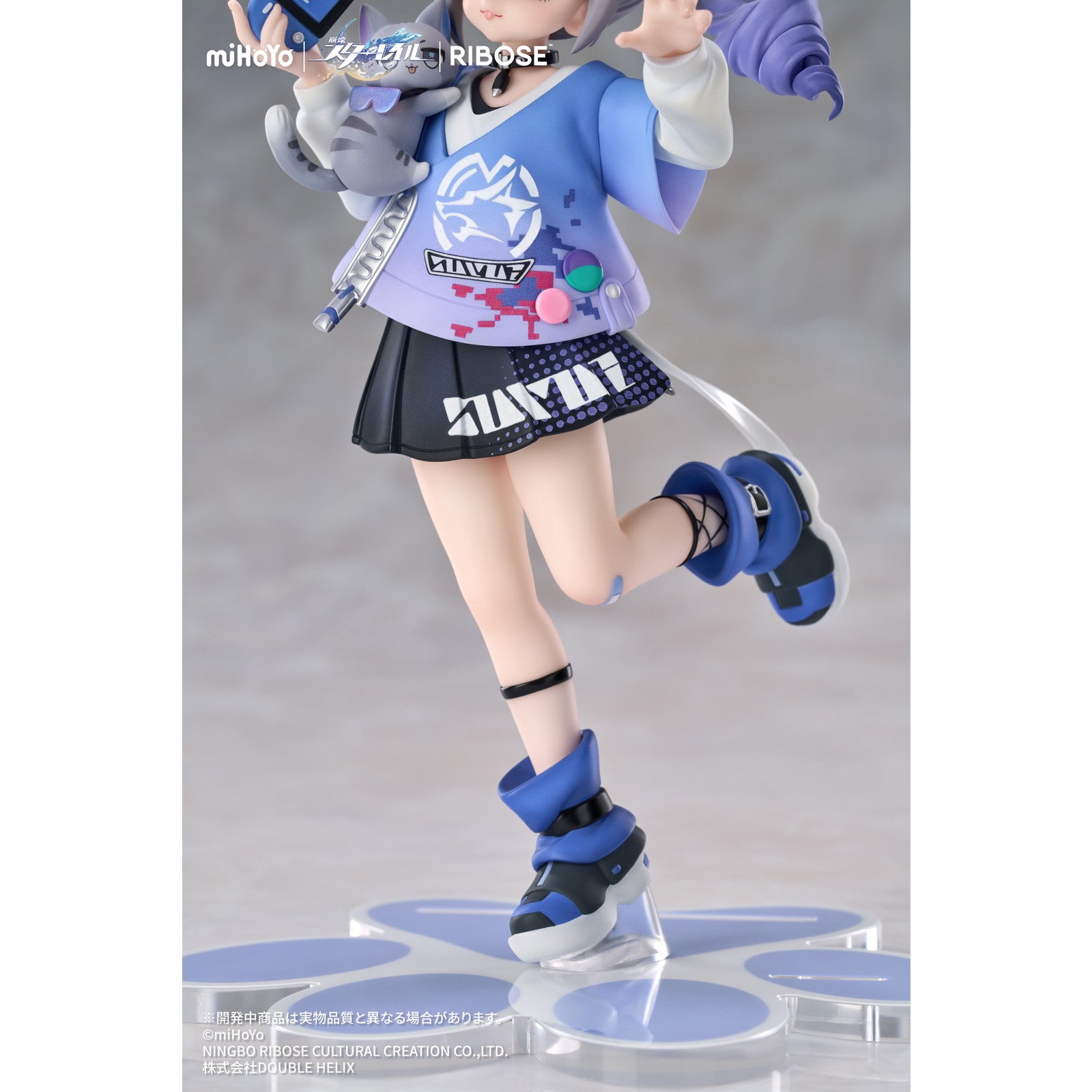 【中古即納】[FIG] RISE UP+ ちびねこシリーズフィギュア 銀狼Ver.(ぎんろう) 崩壊:スターレイル 完成品 フィギュア RIBOSE(核糖文化)(20251231)