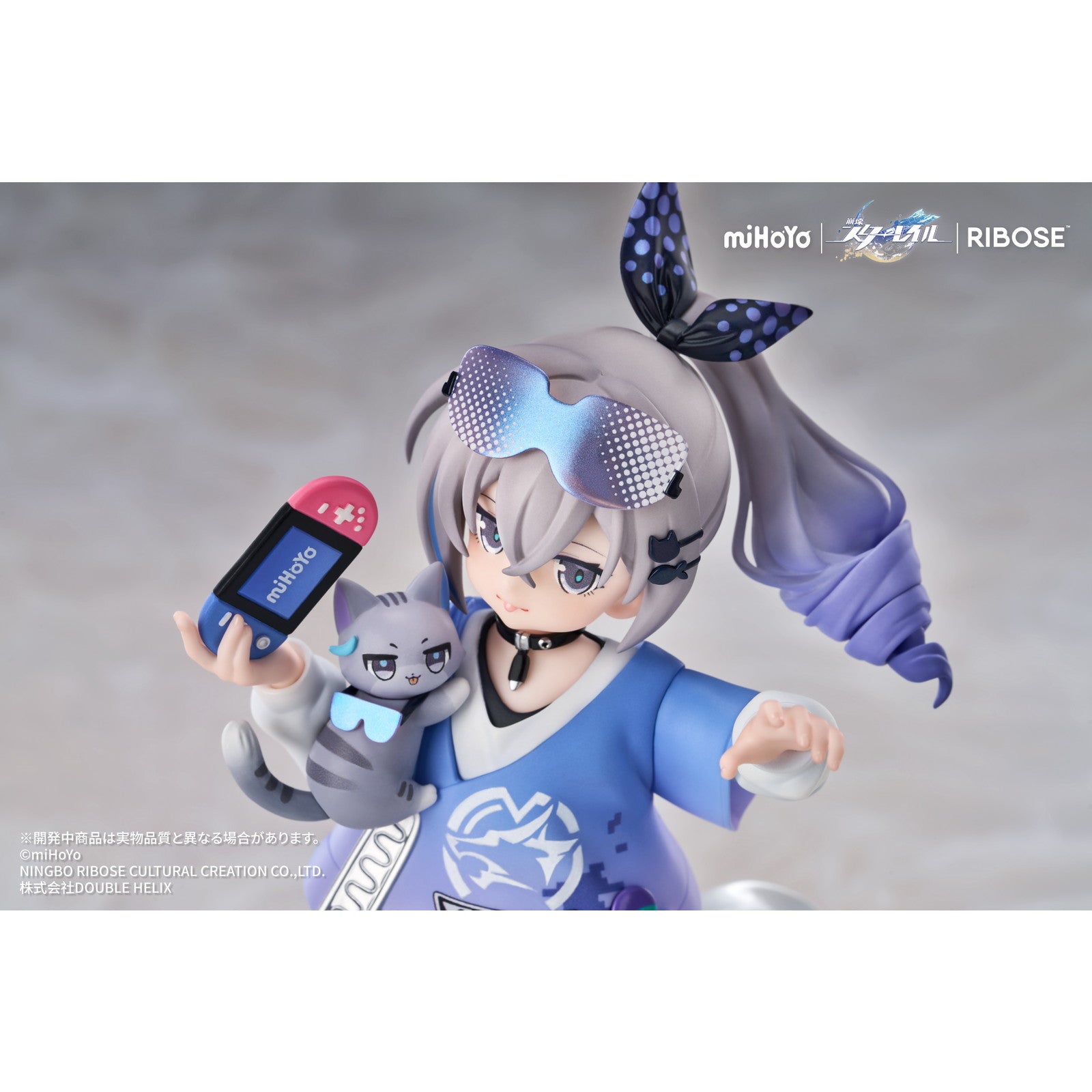 【中古即納】[FIG] RISE UP+ ちびねこシリーズフィギュア 銀狼Ver.(ぎんろう) 崩壊:スターレイル 完成品 フィギュア RIBOSE(核糖文化)(20251231)