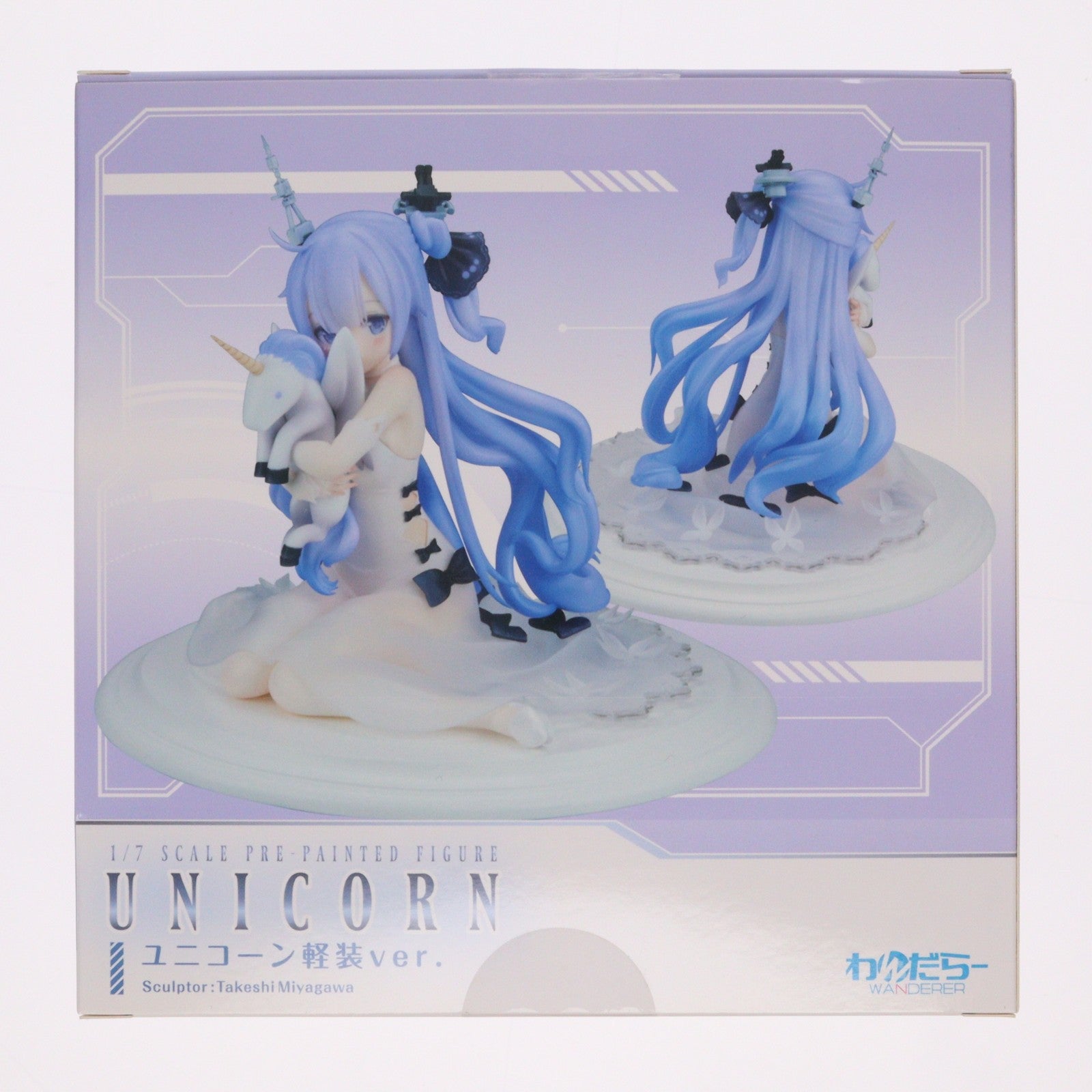 【中古即納】[FIG] ユニコーン 軽装Ver. アズールレーン 1/7 完成品 フィギュア わんだらー(20240222)