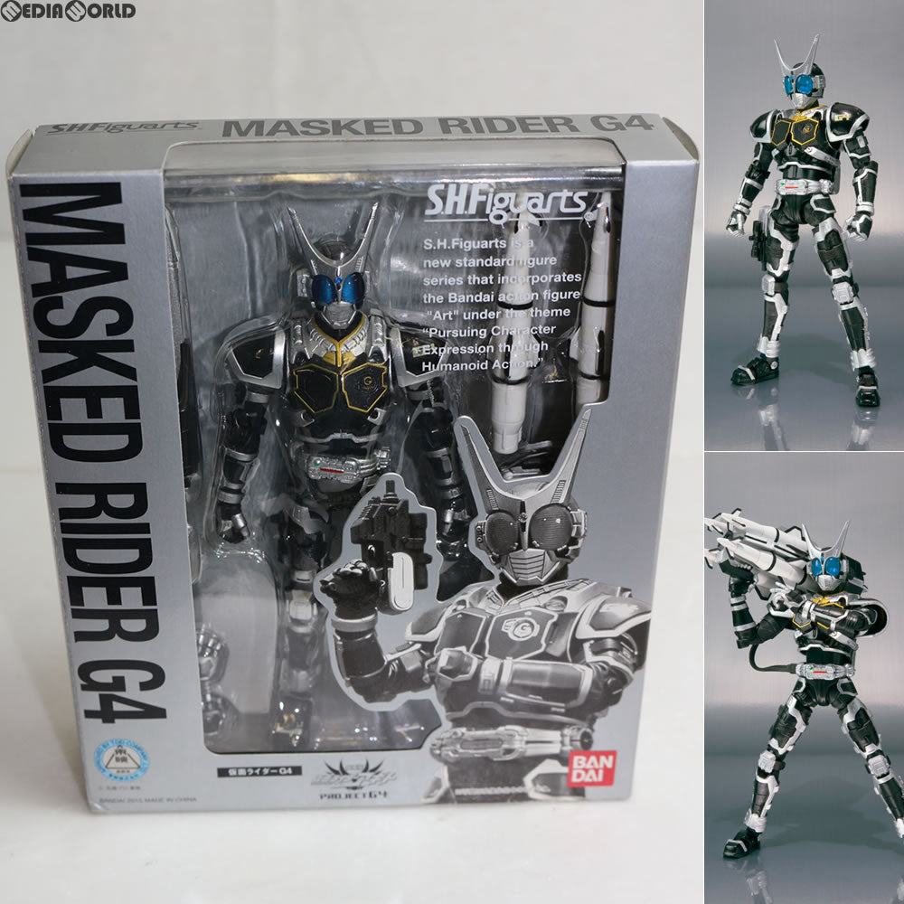 【中古即納】[FIG] S.H.Figuarts(フィギュアーツ) 仮面ライダーG4 劇場版 仮面ライダーアギト PROJECT G4 完成品 可動フィギュア バンダイ(20100522)