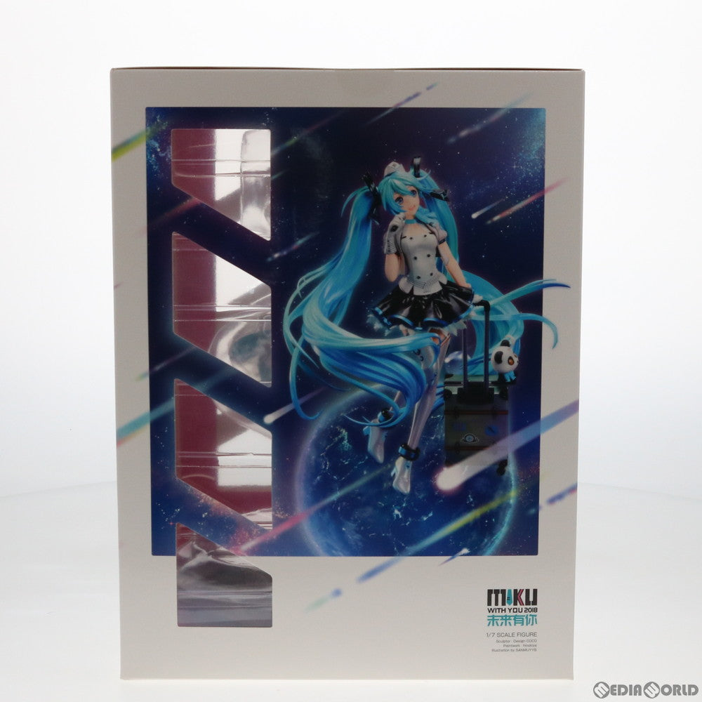 【中古即納】[FIG] F:NEX限定 初音ミク「MIKU WITH YOU 2018」Ver. キャラクター・ボーカル・シリーズ01 初音ミク 1/7 完成品 フィギュア(AMU-FNX127) フリュー(20191031)