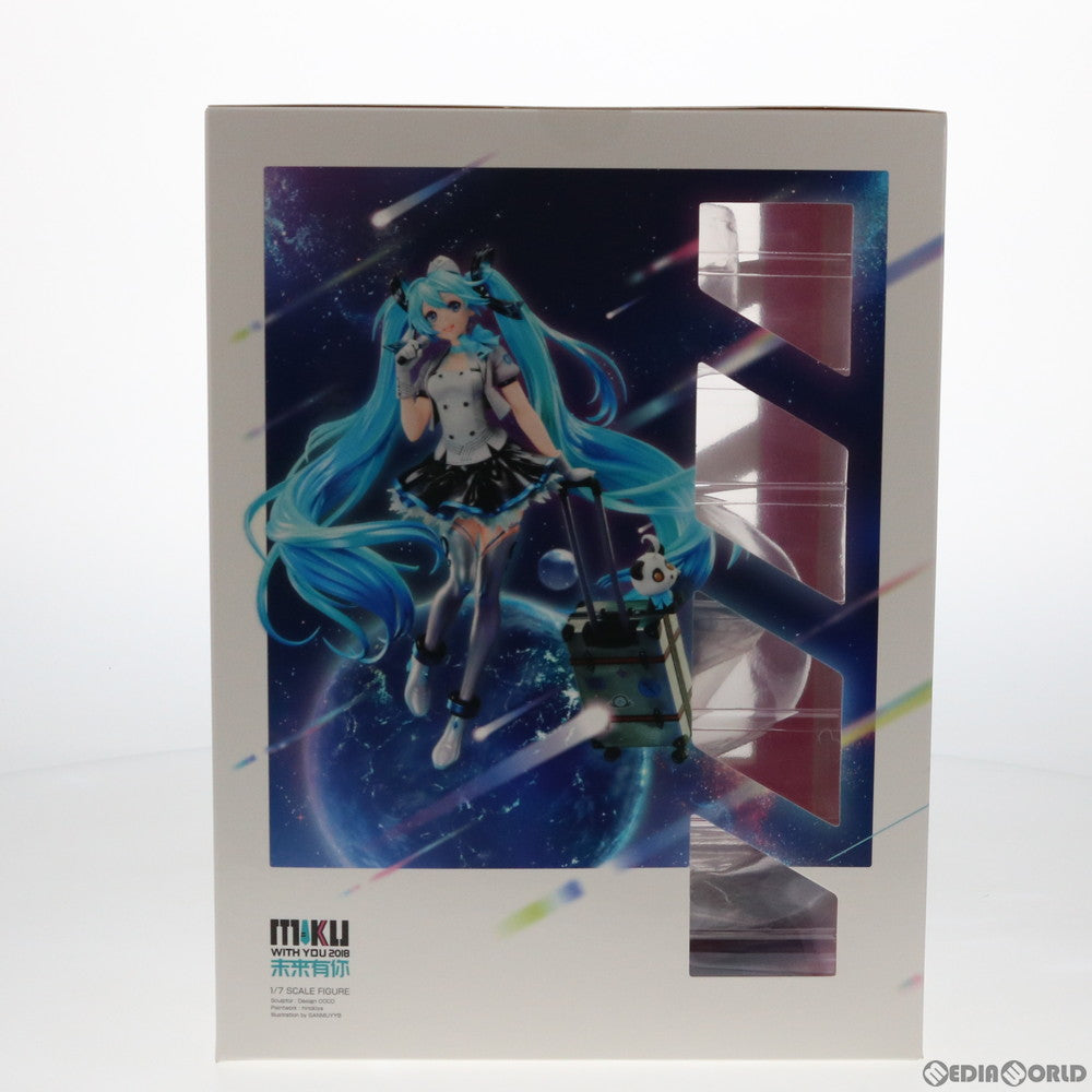 【中古即納】[FIG] F:NEX限定 初音ミク「MIKU WITH YOU 2018」Ver. キャラクター・ボーカル・シリーズ01 初音ミク 1/7 完成品 フィギュア(AMU-FNX127) フリュー(20191031)