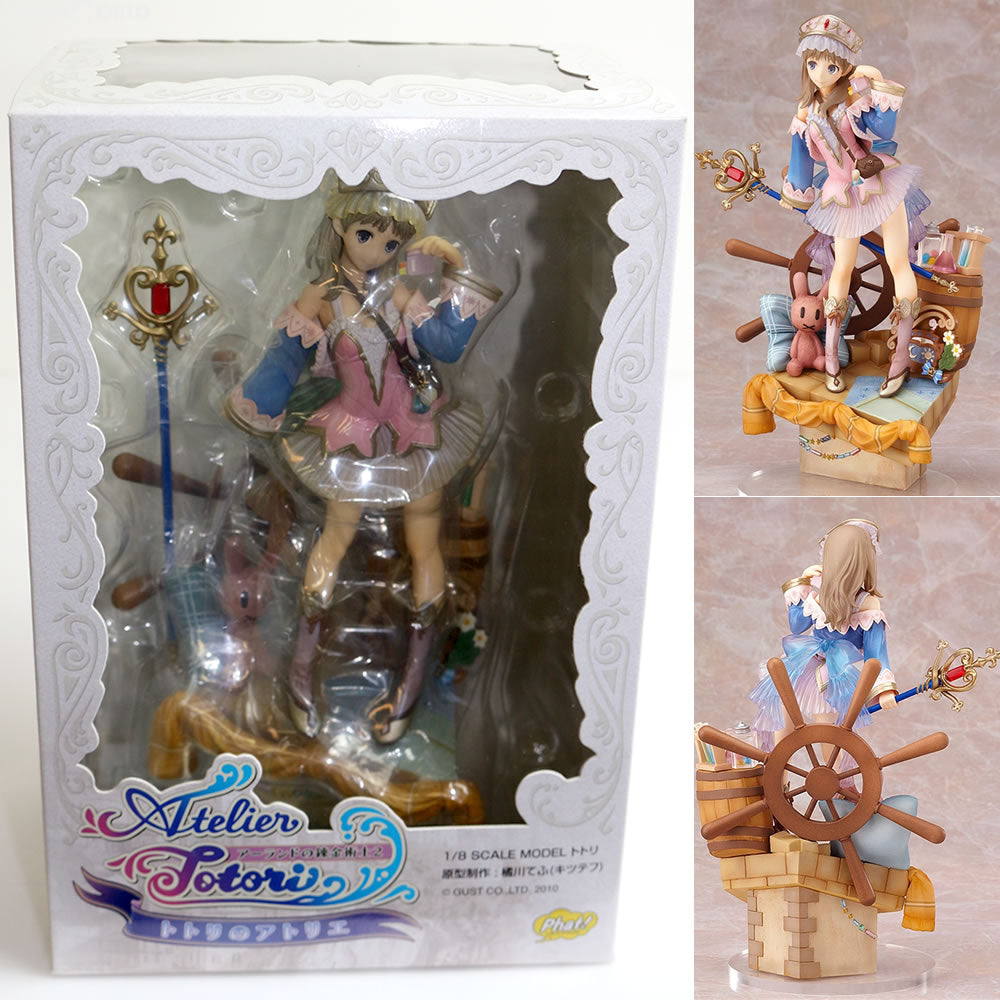 【中古即納】[FIG] トトリ トトリのアトリエ -アーランドの錬金術士2- 1/8 完成品 フィギュア Phat!(ファット・カンパニー)(20120609)