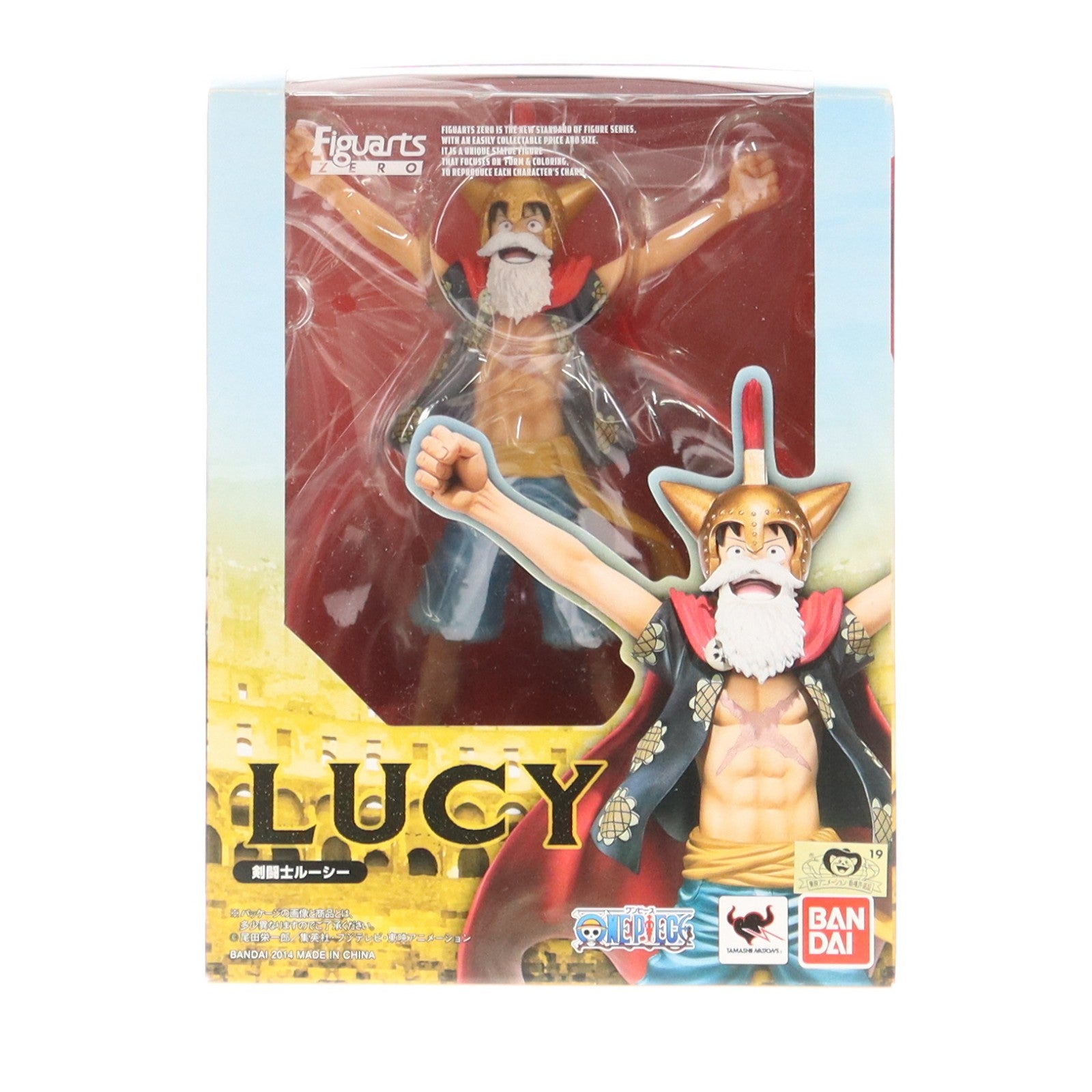 【中古即納】[FIG] フィギュアーツZERO 剣闘士ルーシー ONE PIECE(ワンピース) 完成品 フィギュア バンダイ(20141122)