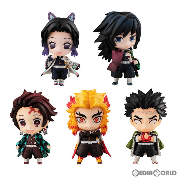 【中古即納】[FIG] 炭治郎と柱たちマスコットセット A 鬼滅の刃 完成品 フィギュア メガハウス(20210226)