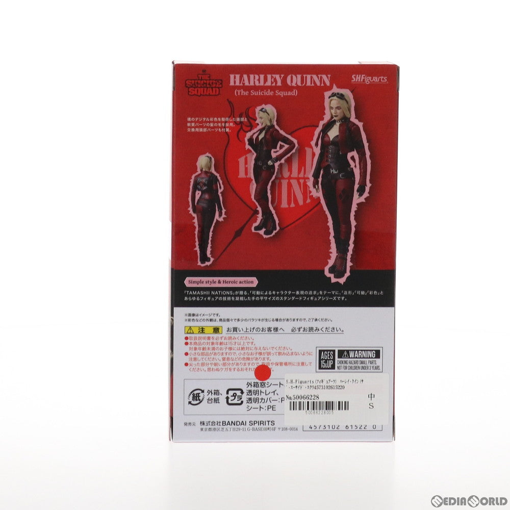 【中古即納】[FIG] S.H.Figuarts(フィギュアーツ) ハーレイ・クイン(ザ・スーサイド・スクワッド 極悪党、集結) 完成品 可動フィギュア バンダイスピリッツ(20211016)
