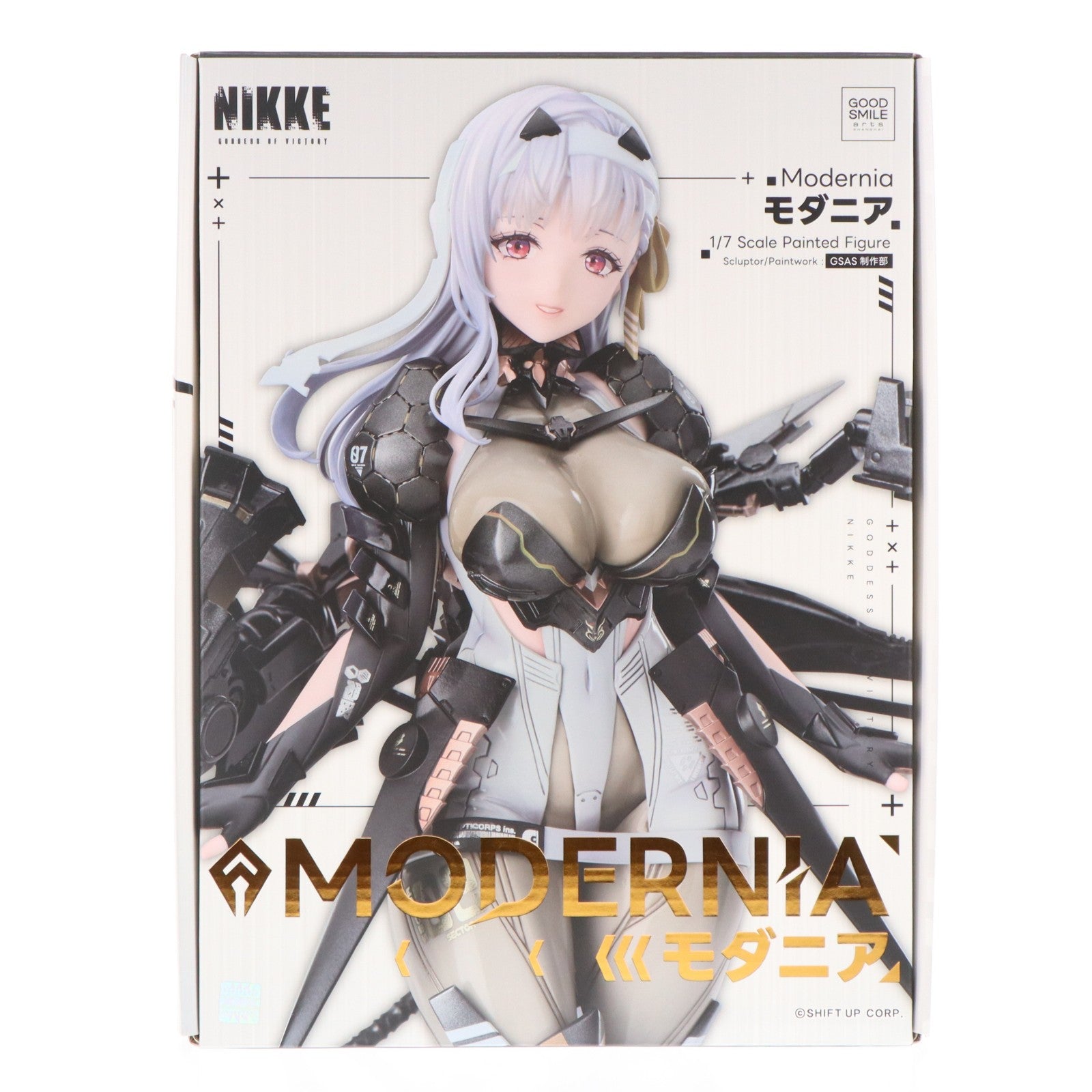 【中古即納】[FIG] モダニア 勝利の女神:NIKKE(ニケ) 1/7 完成品 フィギュア グッドスマイルアーツ上海(20260305)