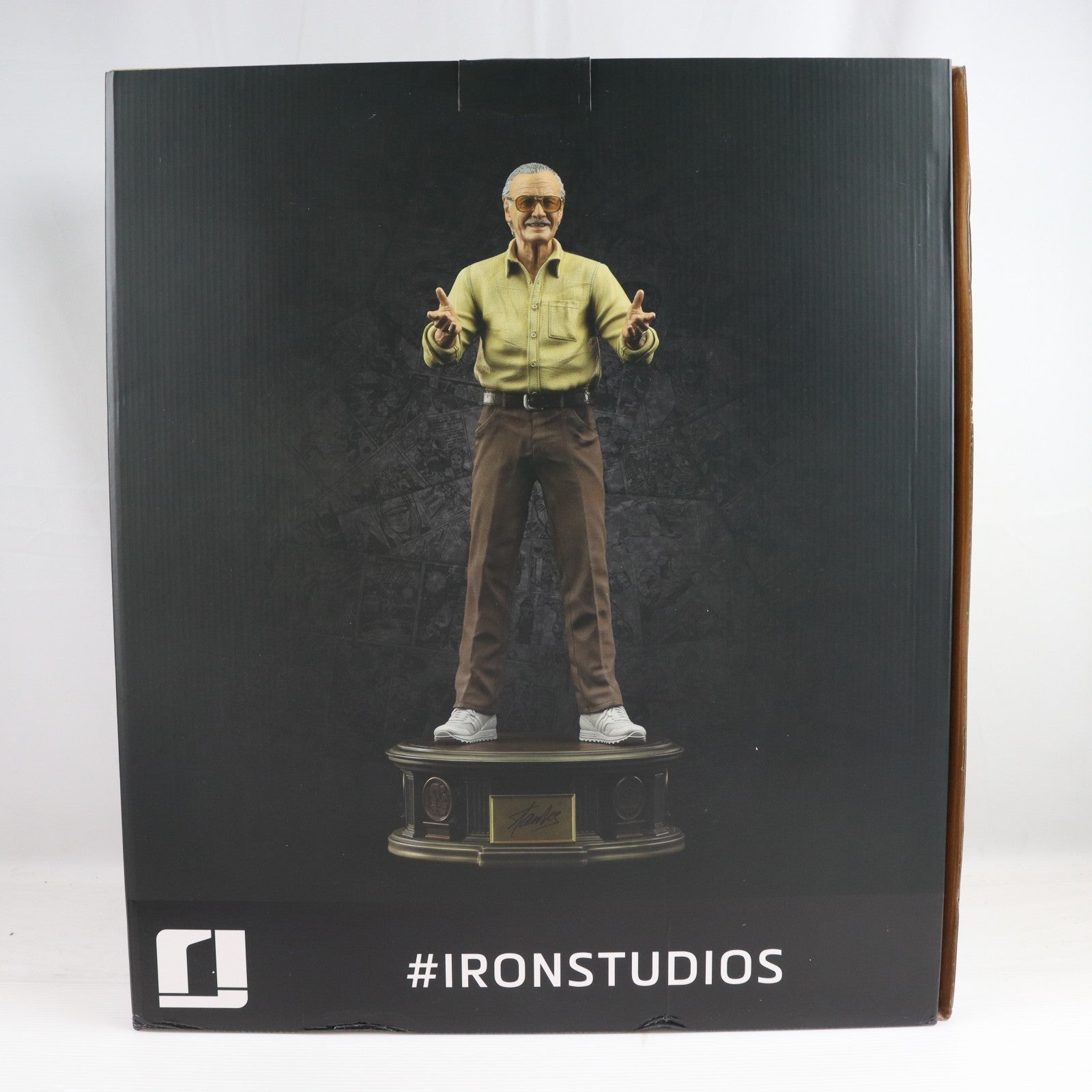 【中古即納】[FIG] レガシーレプリカ・シリーズ スタン・リー 1/4 完成品 スタチュー フィギュア アイアンスタジオ/ホットトイズ(20210930)