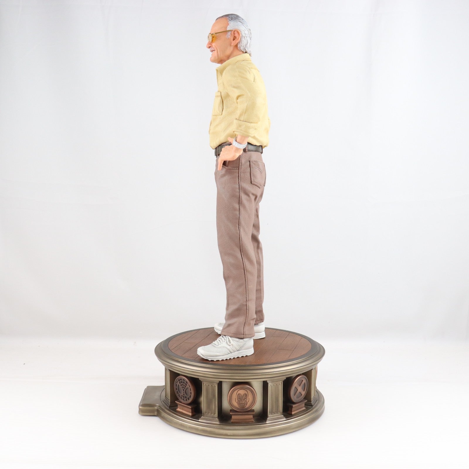 【中古即納】[FIG] レガシーレプリカ・シリーズ スタン・リー 1/4 完成品 スタチュー フィギュア アイアンスタジオ/ホットトイズ(20210930)