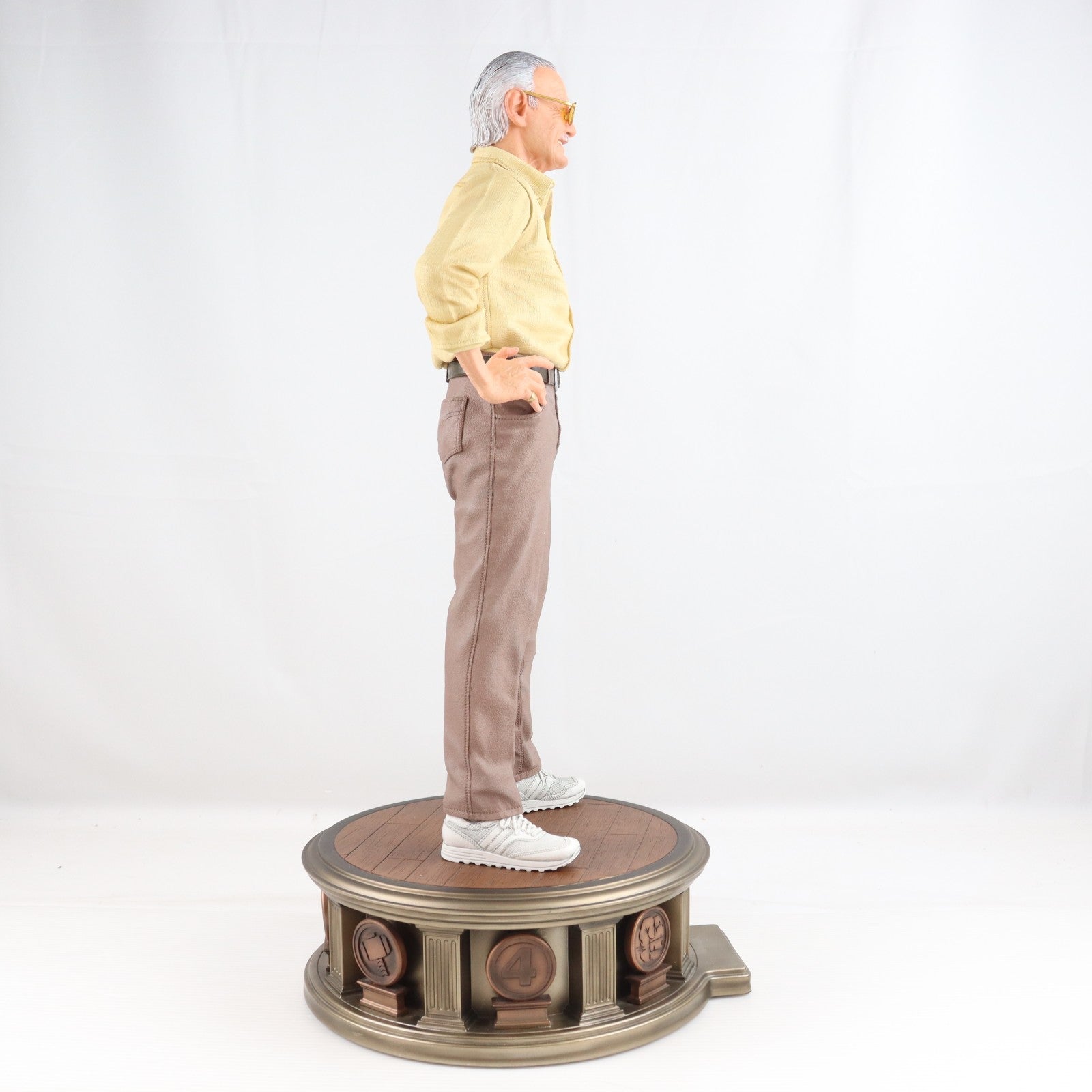 【中古即納】[FIG] レガシーレプリカ・シリーズ スタン・リー 1/4 完成品 スタチュー フィギュア アイアンスタジオ/ホットトイズ(20210930)