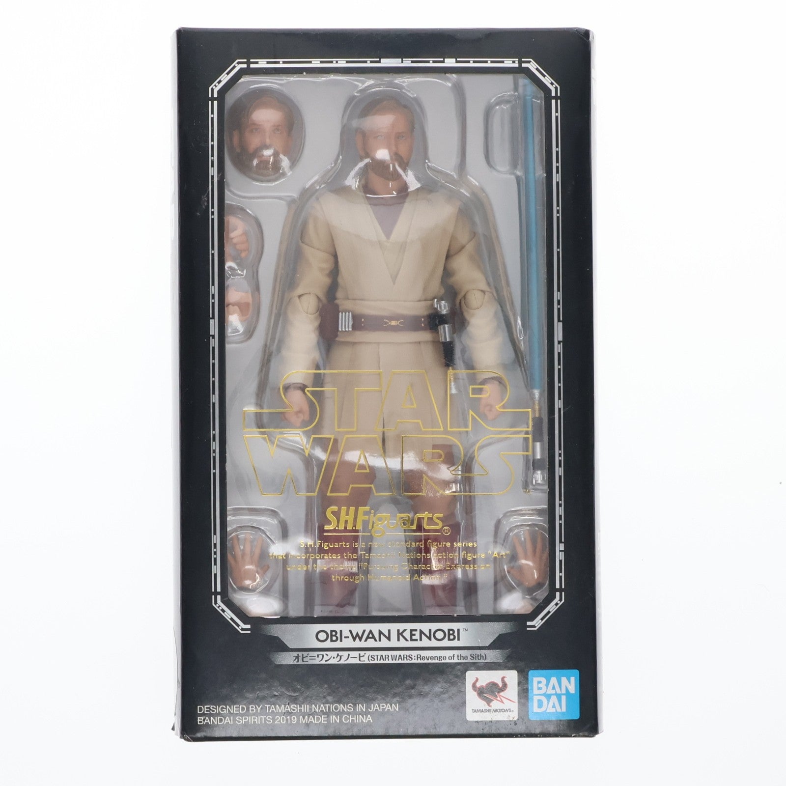 【中古即納】[FIG] S.H.Figuarts(フィギュアーツ) オビ=ワン・ケノービ(STAR WARS:Revenge of the Sith) スターウォーズ エピソード3/シスの復讐 完成品 可動フィギュア バンダイスピリッツ(20190216)