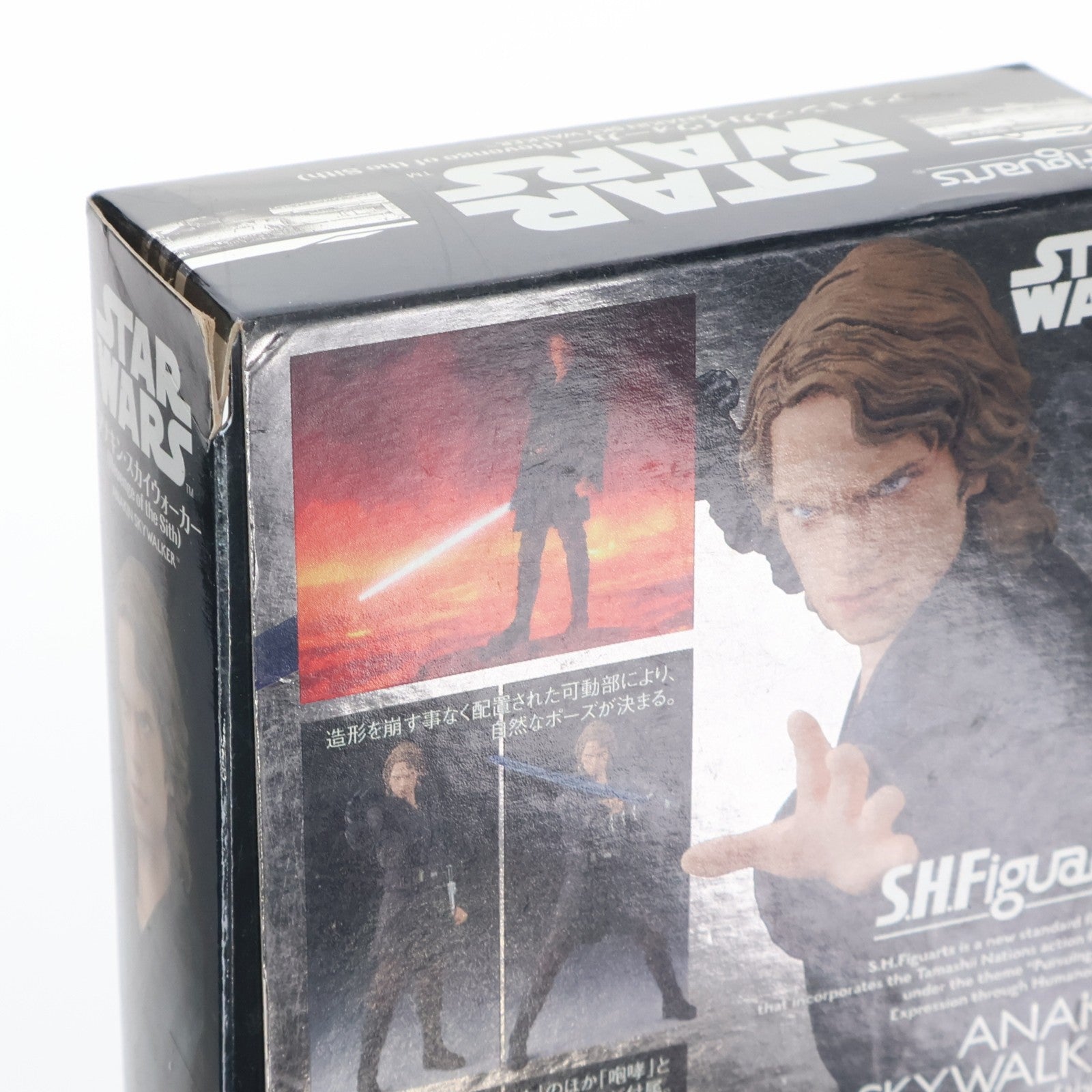 【中古即納】[FIG] S.H.Figuarts(フィギュアーツ) アナキン・スカイウォーカー(Revenge of the Sith) STAR WARS(スター・ウォーズ) エピソード3/シスの復讐 完成品 可動フィギュア バンダイスピリッツ(20180929)