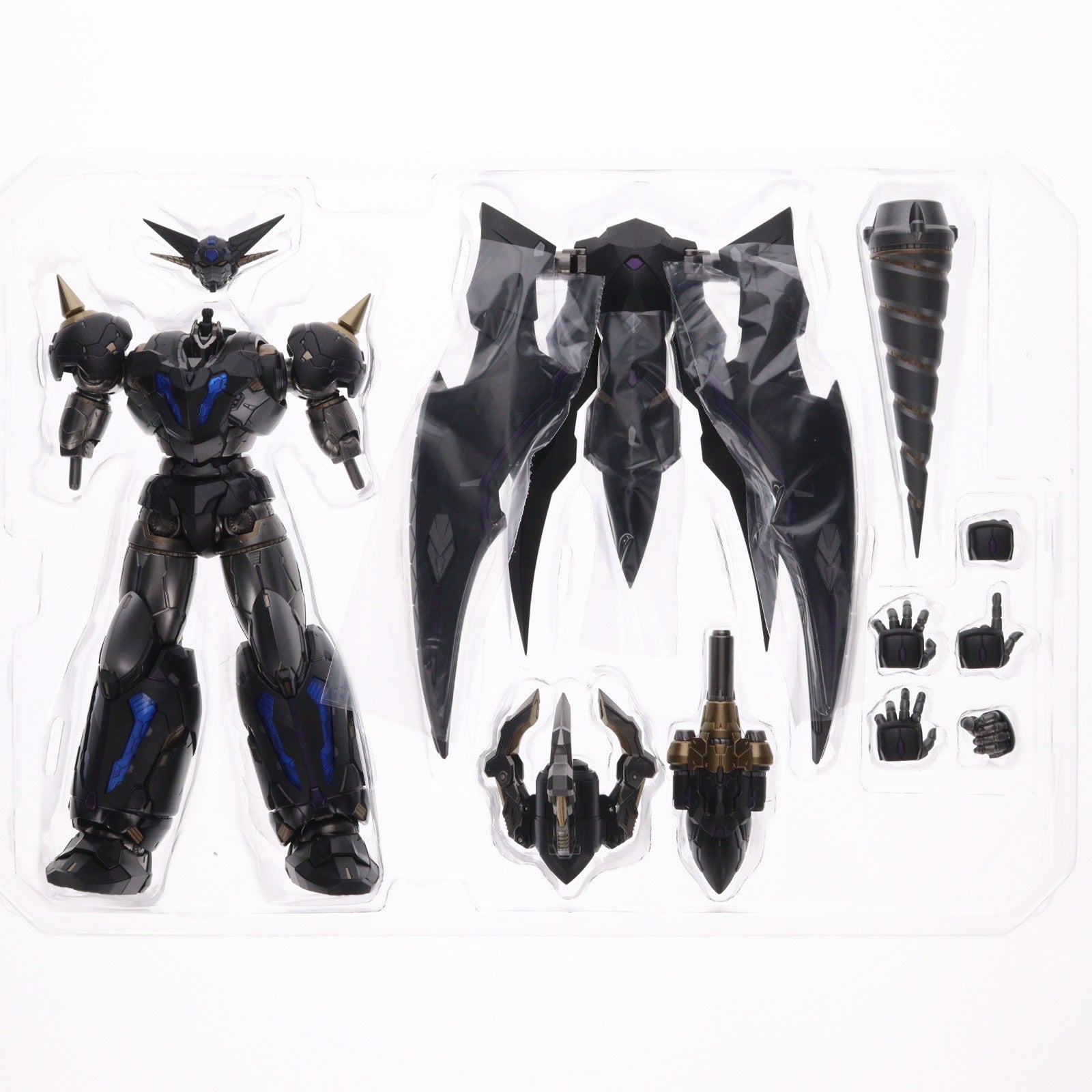 【中古即納】[FIG] マイルストン流通限定 C&A Global Ltd. × CCSTOYS ARTIFACT-Xシリーズ ブラックゲッター 真(チェンジ!!)ゲッターロボ 世界最後の日 完成品 合金可動フィギュア CCSTOYS(20251231)