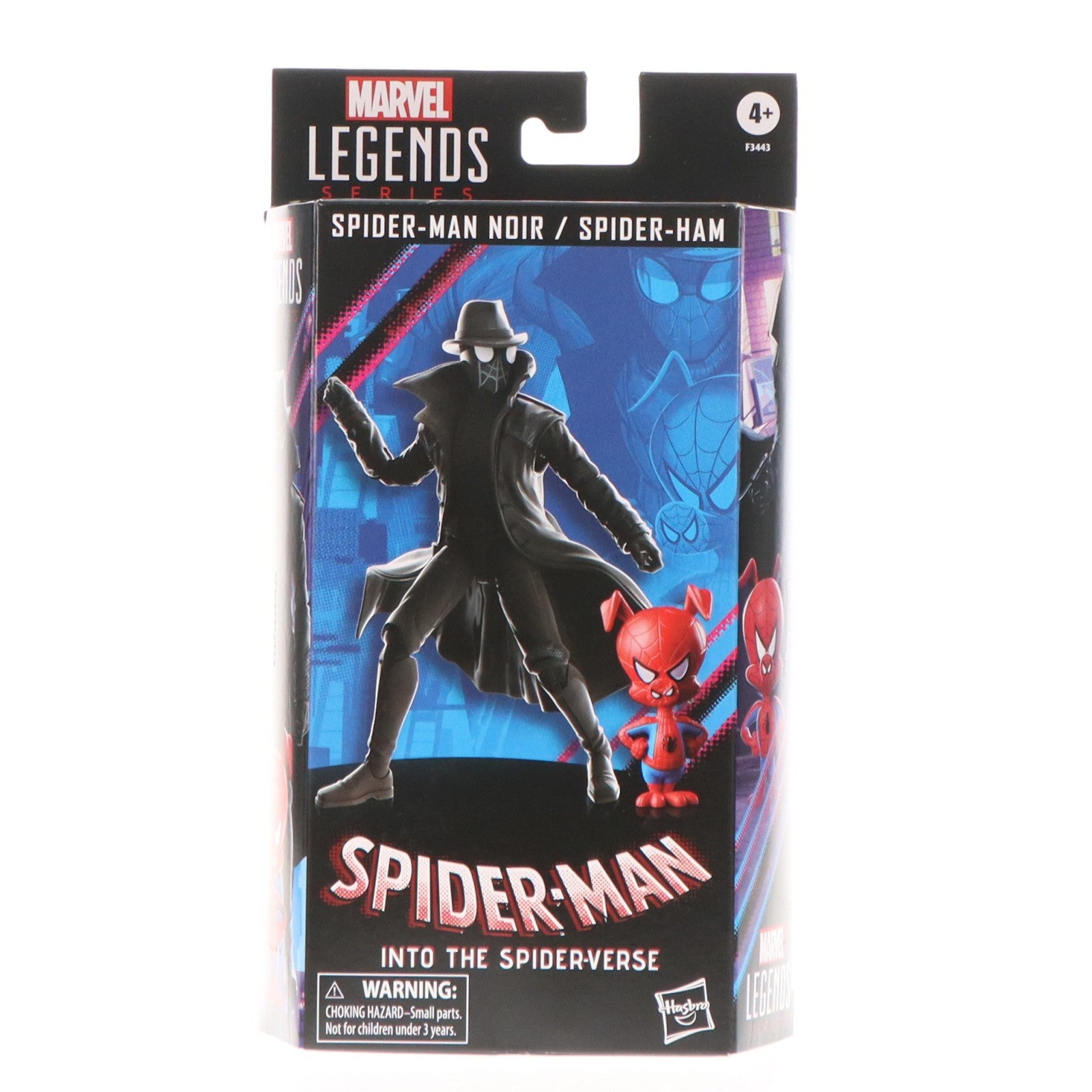 【中古即納】[FIG] マーベルレジェンド スパイダーマン・ノワール&スパイダー・ハム スパイダーマン:スパイダーバース 完成品 6インチアクションフィギュア(F3443) ハズブロ(20221231)