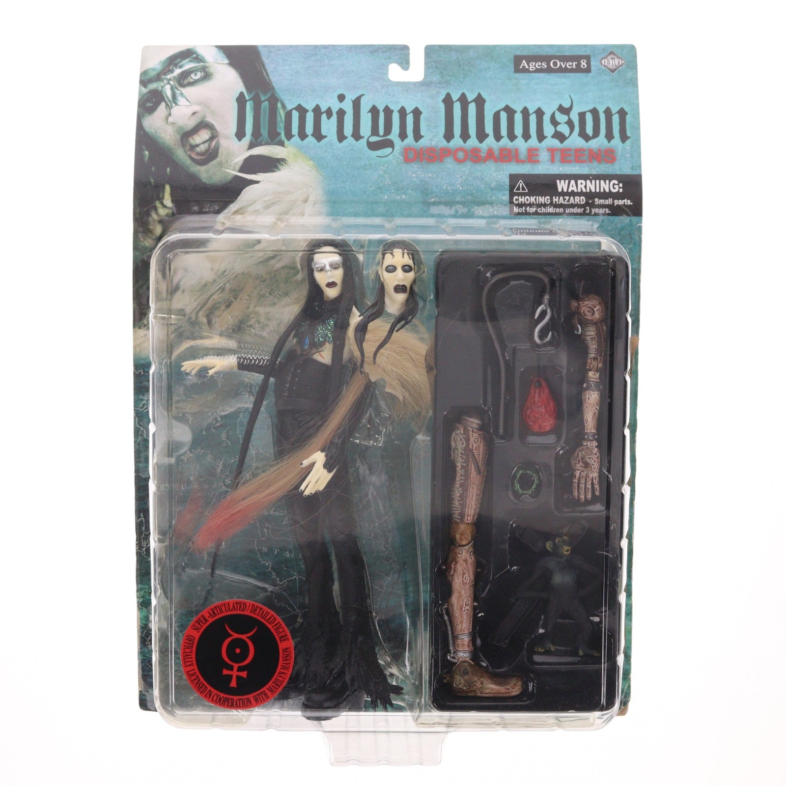 【中古即納】[FIG] マリリン・マンソン ディスポーザブル・ティーンズ 完成品 アクションフィギュア アート・ストーム(20030207)