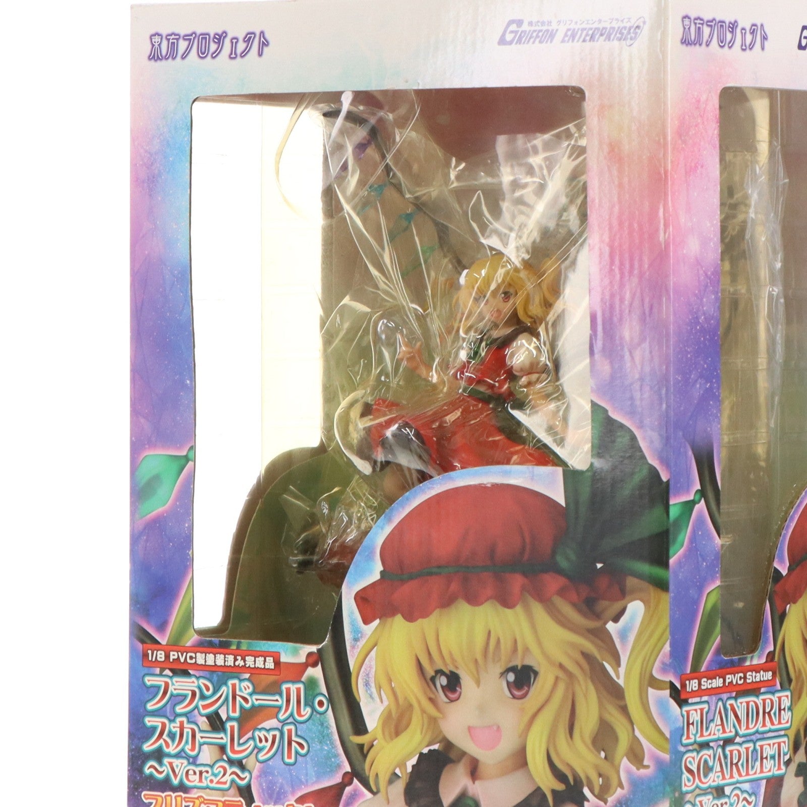 【中古即納】[FIG] フランドール・スカーレット ～プリズマティック・レッドver. 限定カラー～ 東方Project(とうほうプロジェクト) 1/8 完成品 フィギュア グリフォンエンタープライズ(20170101)