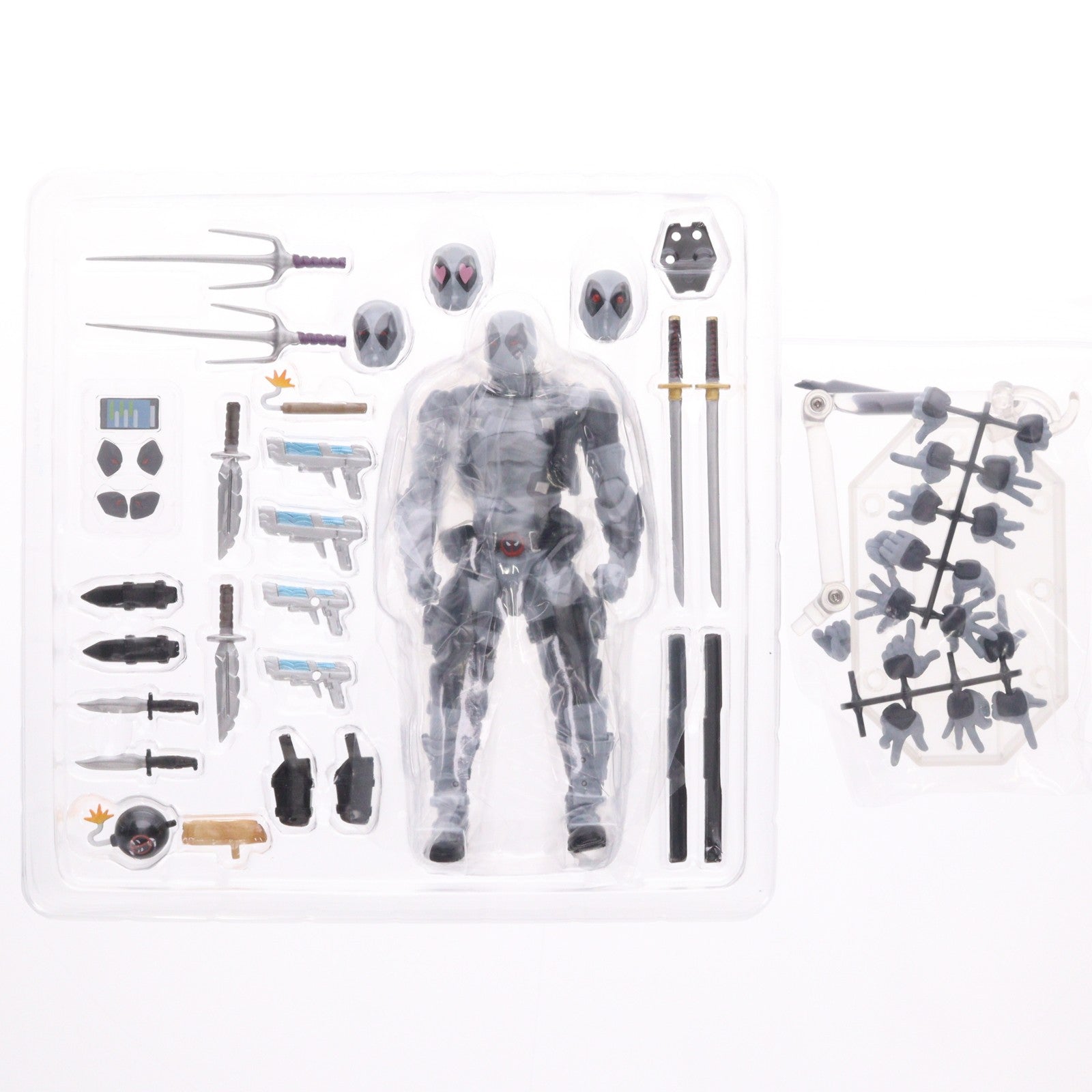 【中古即納】[FIG] リボルテック アメイジング・ヤマグチ デッドプール Ver.2.5 Xフォースカラー版 完成品 可動フィギュア(NR051) 海洋堂(20250418)