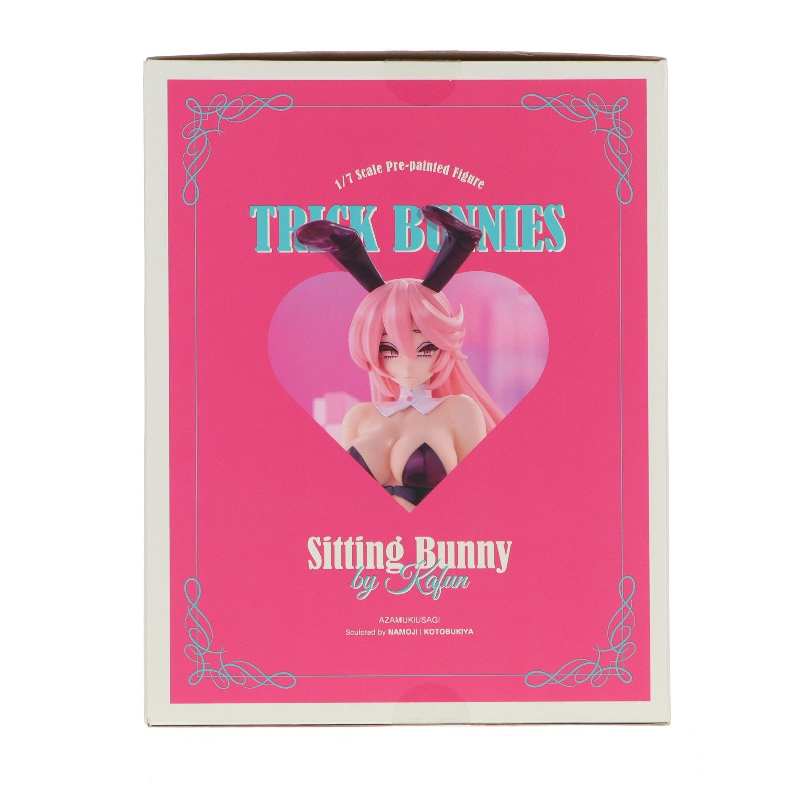 【中古即納】[FIG] マウスパッド無し コトブキヤショップ限定 欺き兎 Sitting Bunny by かふん 豪華版 かふん症候群 1/7 完成品 フィギュア(PV242) コトブキヤ(20260312)