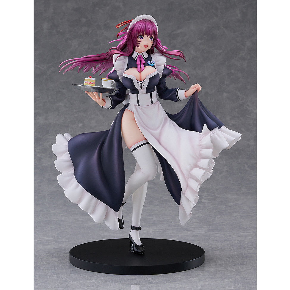 【中古即納】[FIG] Maid Maison 志津城ねる(しづきねる) illustration by ピロ水 はにかみ彼女 1/6 完成品 フィギュア DMM Factory(20260222)