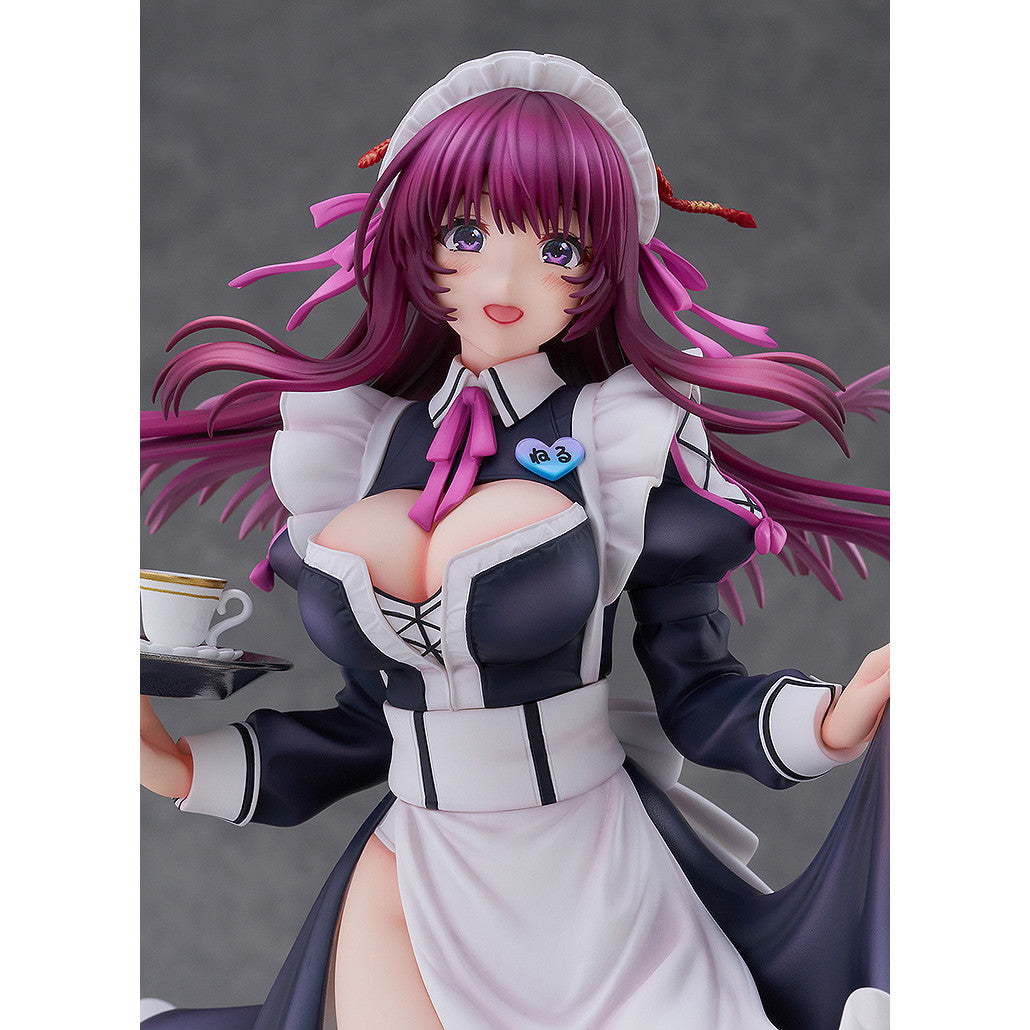 【中古即納】[FIG] Maid Maison 志津城ねる(しづきねる) illustration by ピロ水 はにかみ彼女 1/6 完成品 フィギュア DMM Factory(20260222)