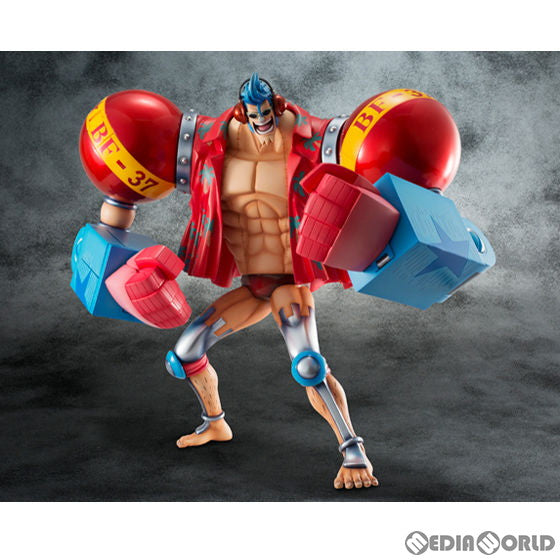 【中古即納】[FIG] エクセレントモデル LIMITED Portrait.Of.Pirates P.O.P SA-MAXIMUM アーマード・フランキー(リクエスト再販) ONE PIECE(ワンピース) 完成品 フィギュア ショップ限定 メガハウス(20150331)