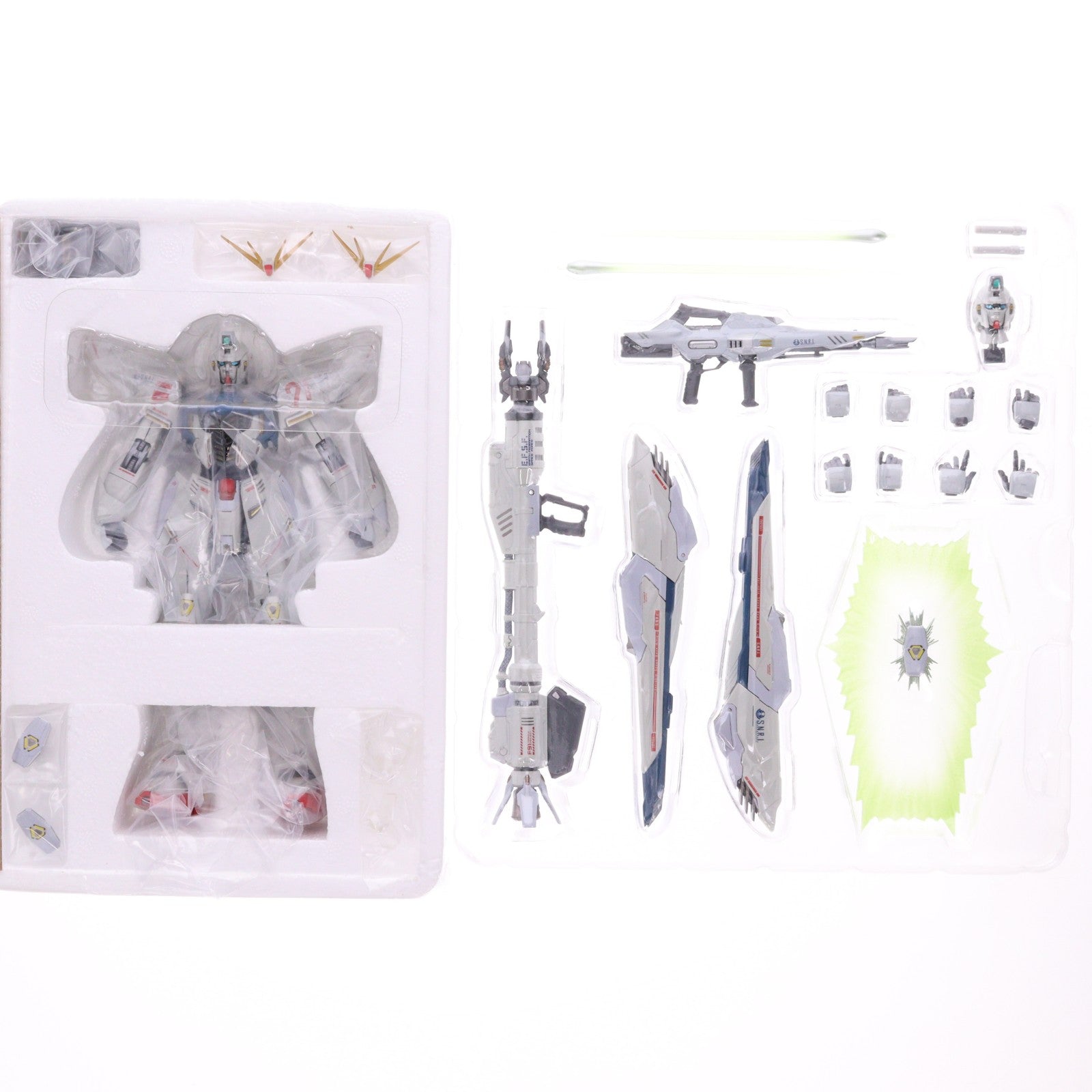 【中古即納】[FIG] METAL BUILD ガンダムF91 CHRONICLE WHITE Ver. 機動戦士ガンダムF91 完成品 可動フィギュア バンダイスピリッツ(20210327)