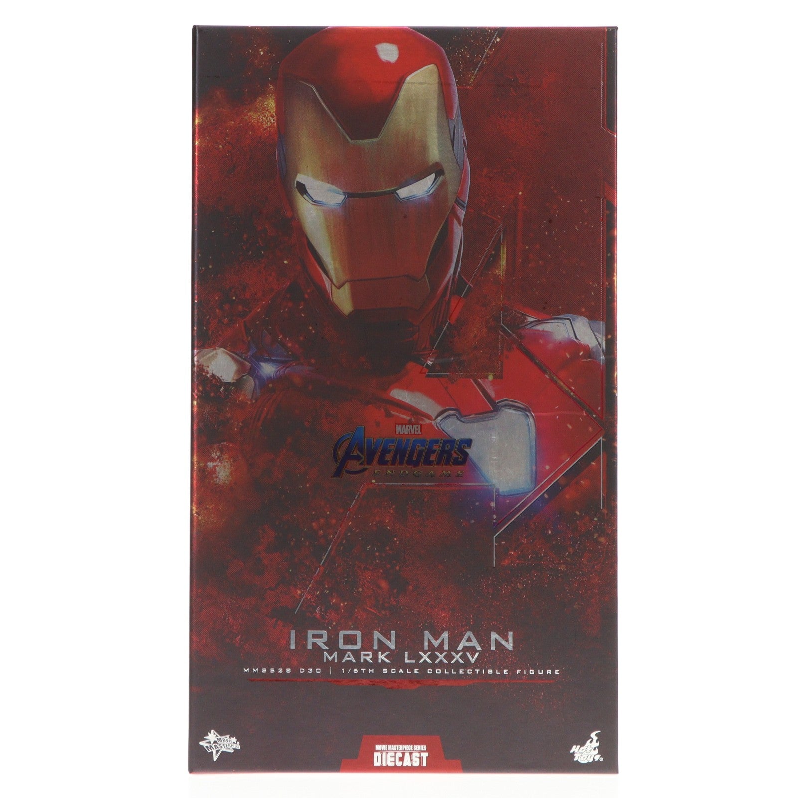 【中古即納】[FIG] ヴァリアントヘッド交換済 ムービー・マスターピース DIECAST アイアンマン・マーク85 アベンジャーズ/エンドゲーム 1/6 完成品 可動フィギュア(MM#528D30) ホットトイズ(20210123)