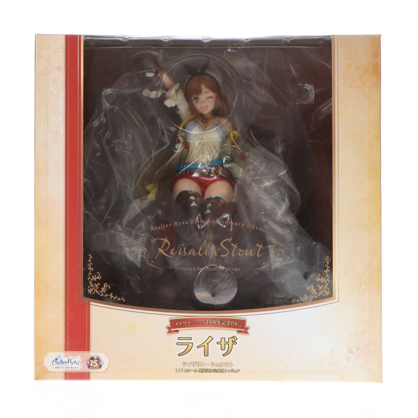 【中古即納】[FIG] ライザ アトリエシリーズ25周年記念ver. DX版 ライザのアトリエ ～常闇の女王と秘密の隠れ家～ 1/7 完成品 フィギュア(AMIF-AT-001) あみあみ(20240930)