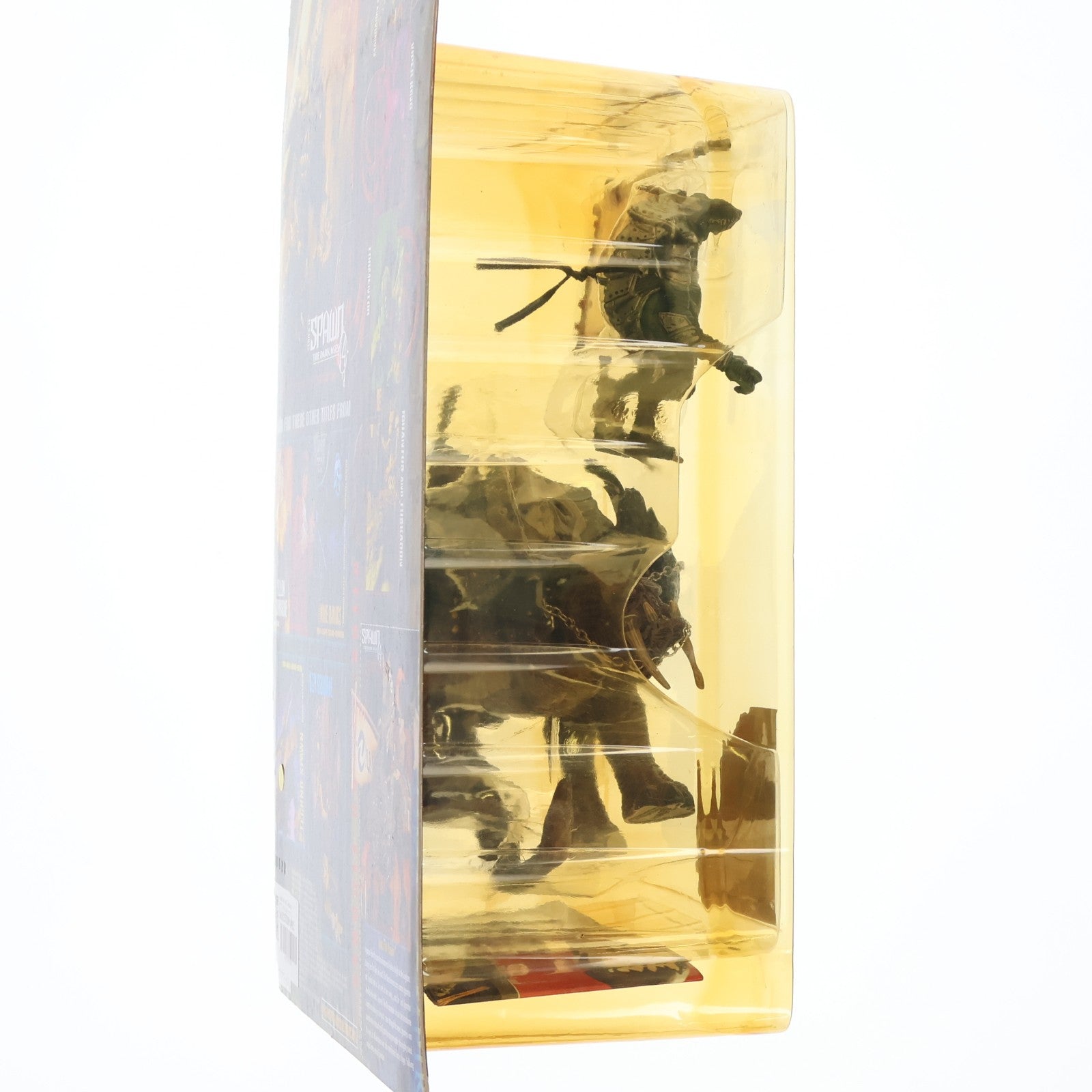 【中古即納】[FIG] スポーン・ウルトラ・アクションフィギュア シリーズ14 Iguantus and Tuskadon(イグアンタス&タスカドン) SPAWN THE DARK AGES(スポーン ダークエイジ) 完成品 可動フィギュア マクファーレン・トイズ(19990831)