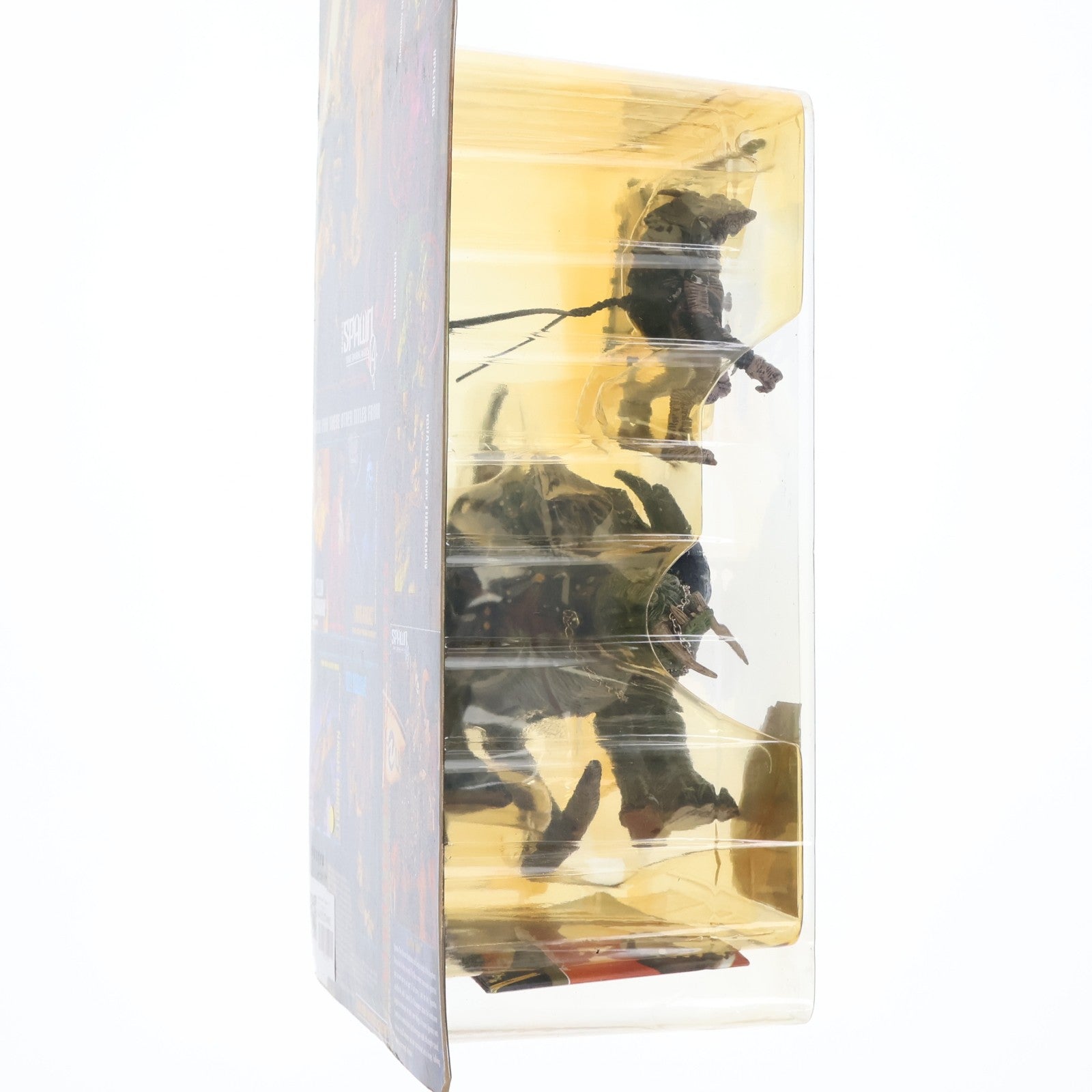 【中古即納】[FIG] スポーン・ウルトラ・アクションフィギュア シリーズ14 Iguantus and Tuskadon(イグアンタス&タスカドン) リペイント版 SPAWN THE DARK AGES(スポーン ダークエイジ) 完成品 可動フィギュア マクファーレン・トイズ(19991231)