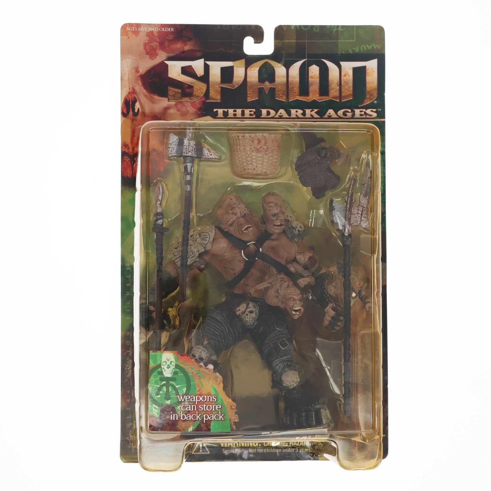 【中古即納】[FIG] スポーン・ウルトラ・アクションフィギュア シリーズ14 Tormentor(トーメンター) SPAWN THE DARK AGES(スポーン ダークエイジ) 完成品 可動フィギュア マクファーレン・トイズ(19990831)
