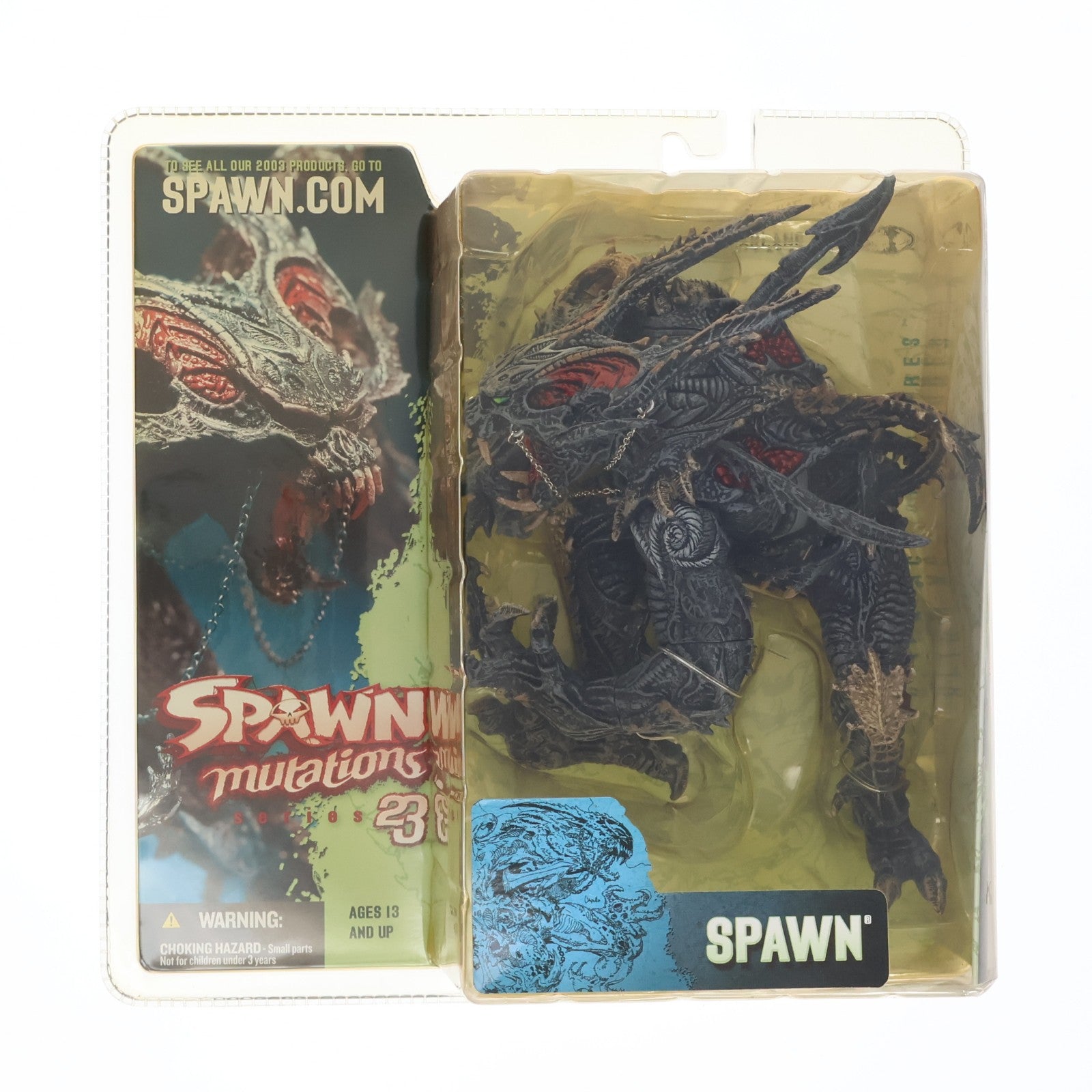 【中古即納】[FIG] スポーン・ウルトラ・アクションフィギュア シリーズ23 SPAWN(スポーン) SPAWN mutations 完成品 可動フィギュア マクファーレントイズ(19991231)