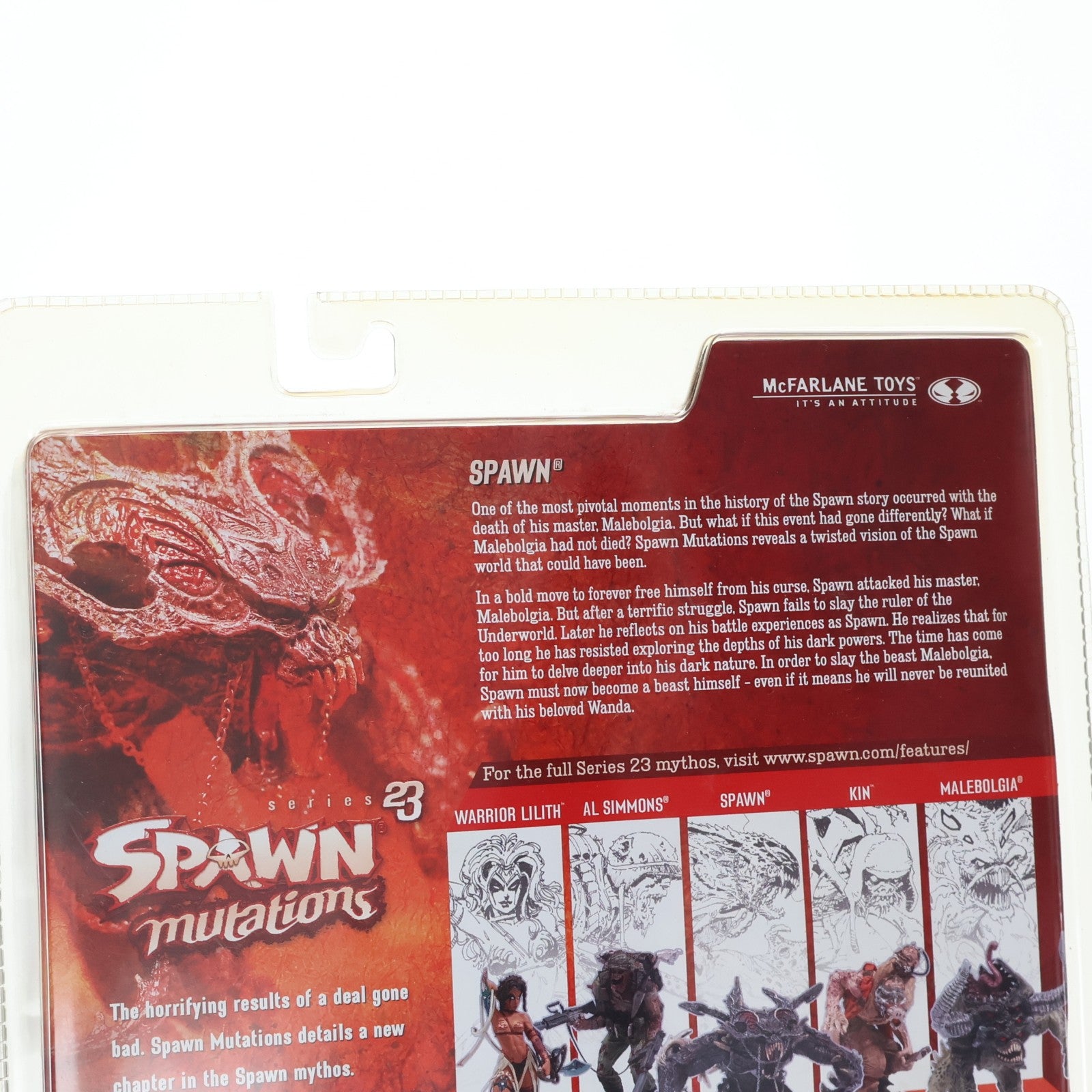 【中古即納】[FIG] スポーン・ウルトラ・アクションフィギュア シリーズ23 SPAWN(スポーン) SPAWN mutations 完成品 可動フィギュア マクファーレントイズ(19991231)