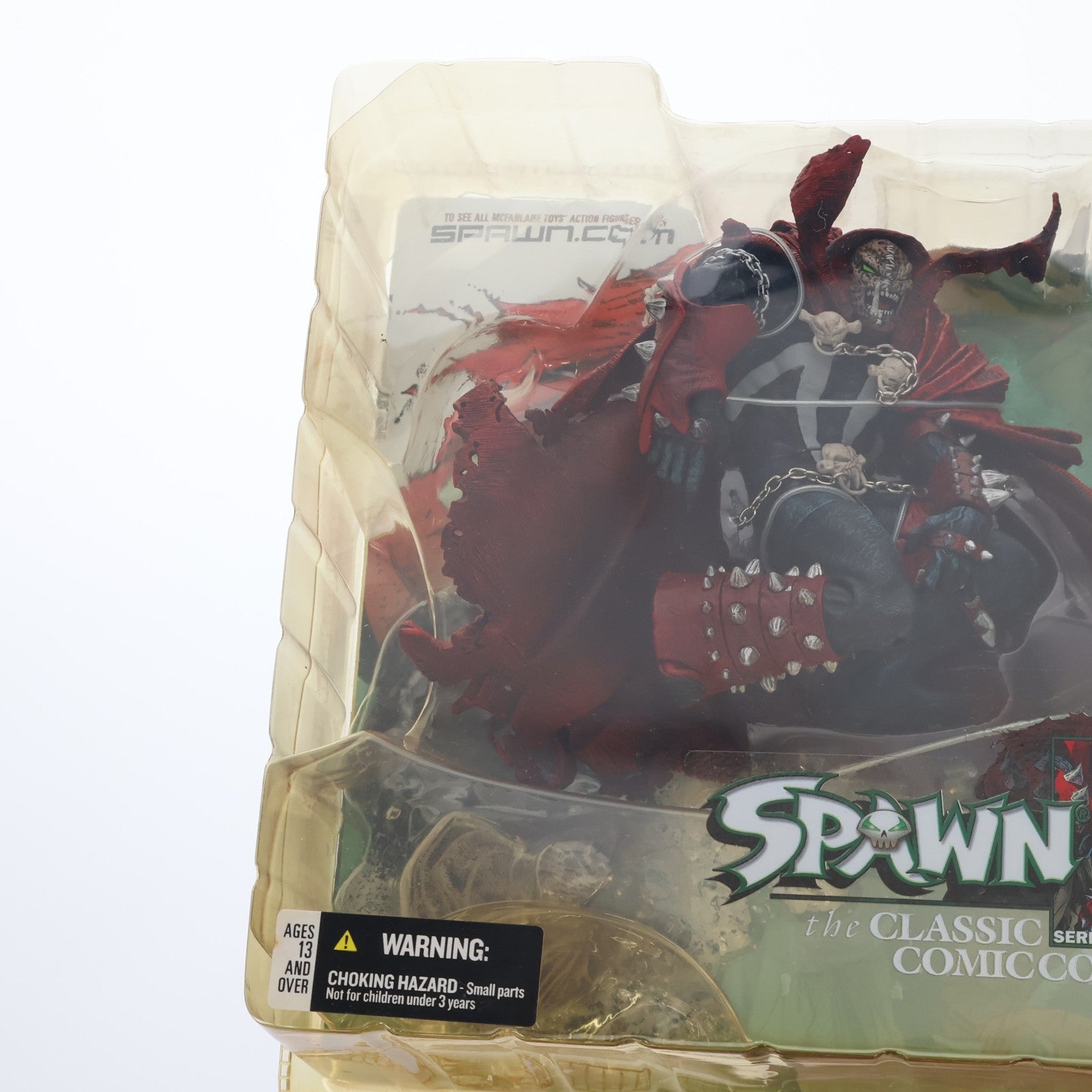 【中古即納】[FIG] シリーズ24 SPAWN i.39 マスク無しVer. SPAWN the CLASSIC COMIC COVERS 完成品 フィギュア マクファーレン・トイズ(20031031)