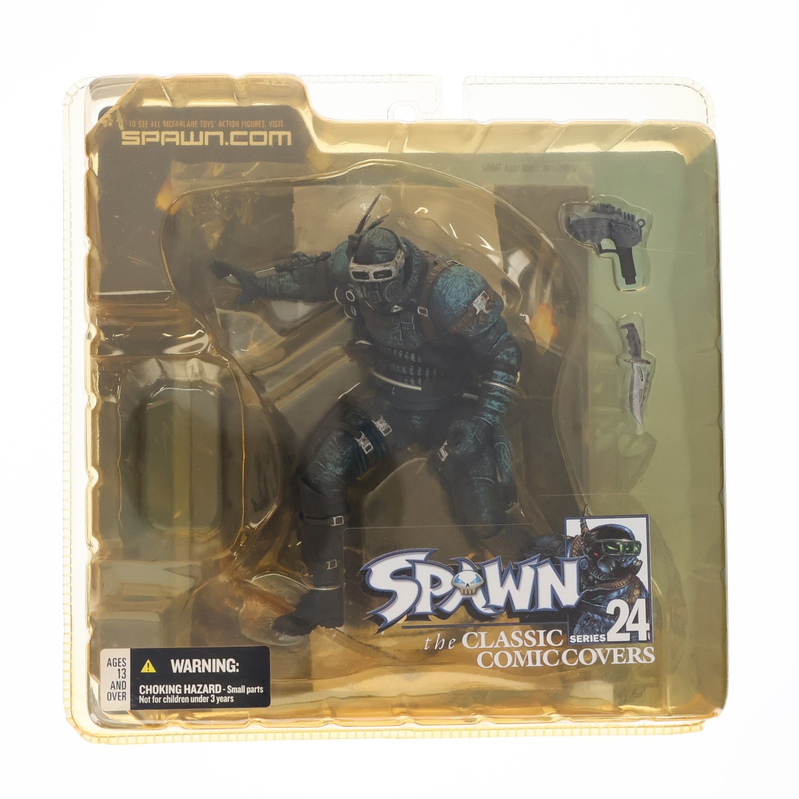 【中古即納】[FIG] シリーズ24 SPAWN i.64 SPAWN the CLASSIC COMIC COVERS 完成品 フィギュア マクファーレン・トイズ(20031031)