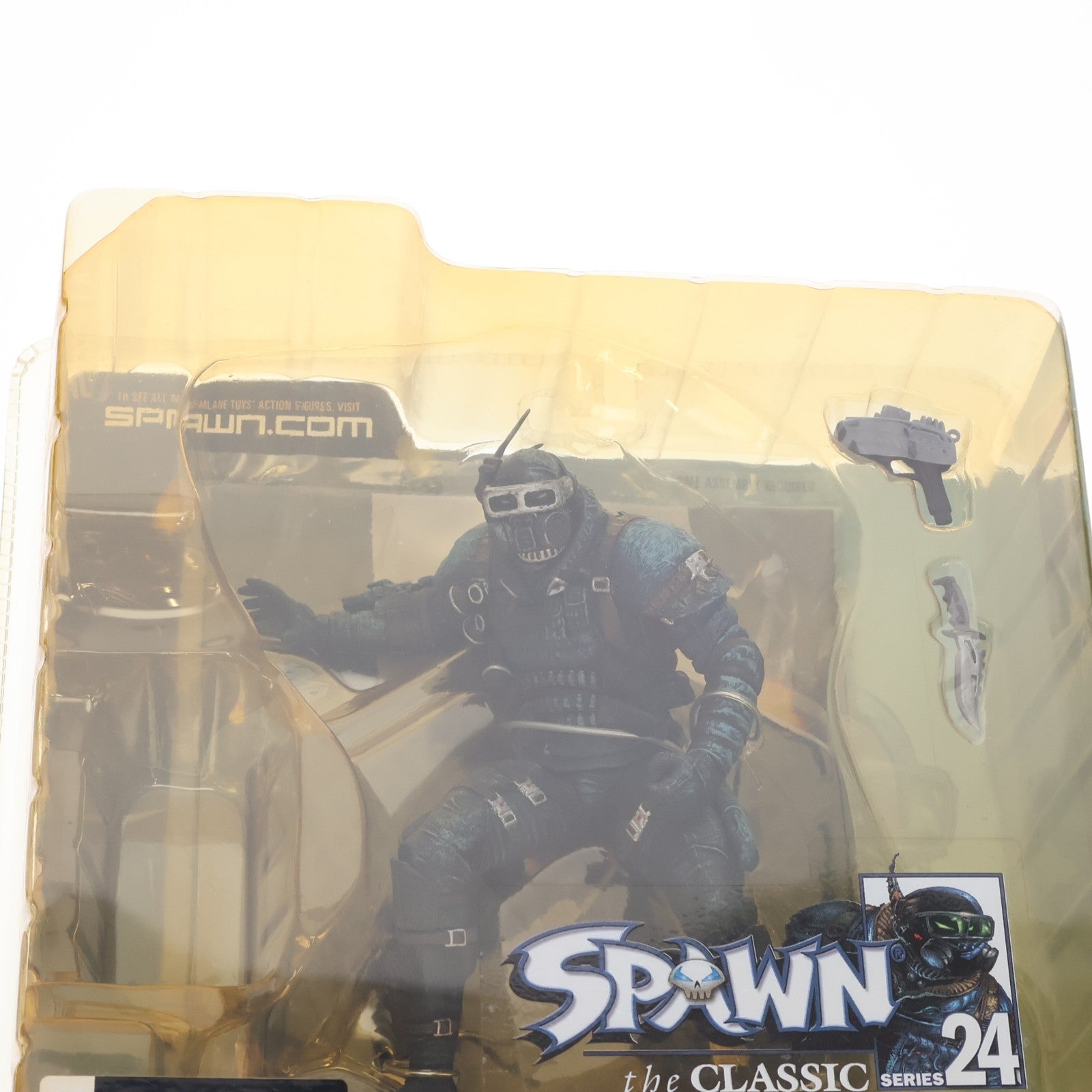【中古即納】[FIG] シリーズ24 SPAWN i.64 SPAWN the CLASSIC COMIC COVERS 完成品 フィギュア マクファーレン・トイズ(20031031)