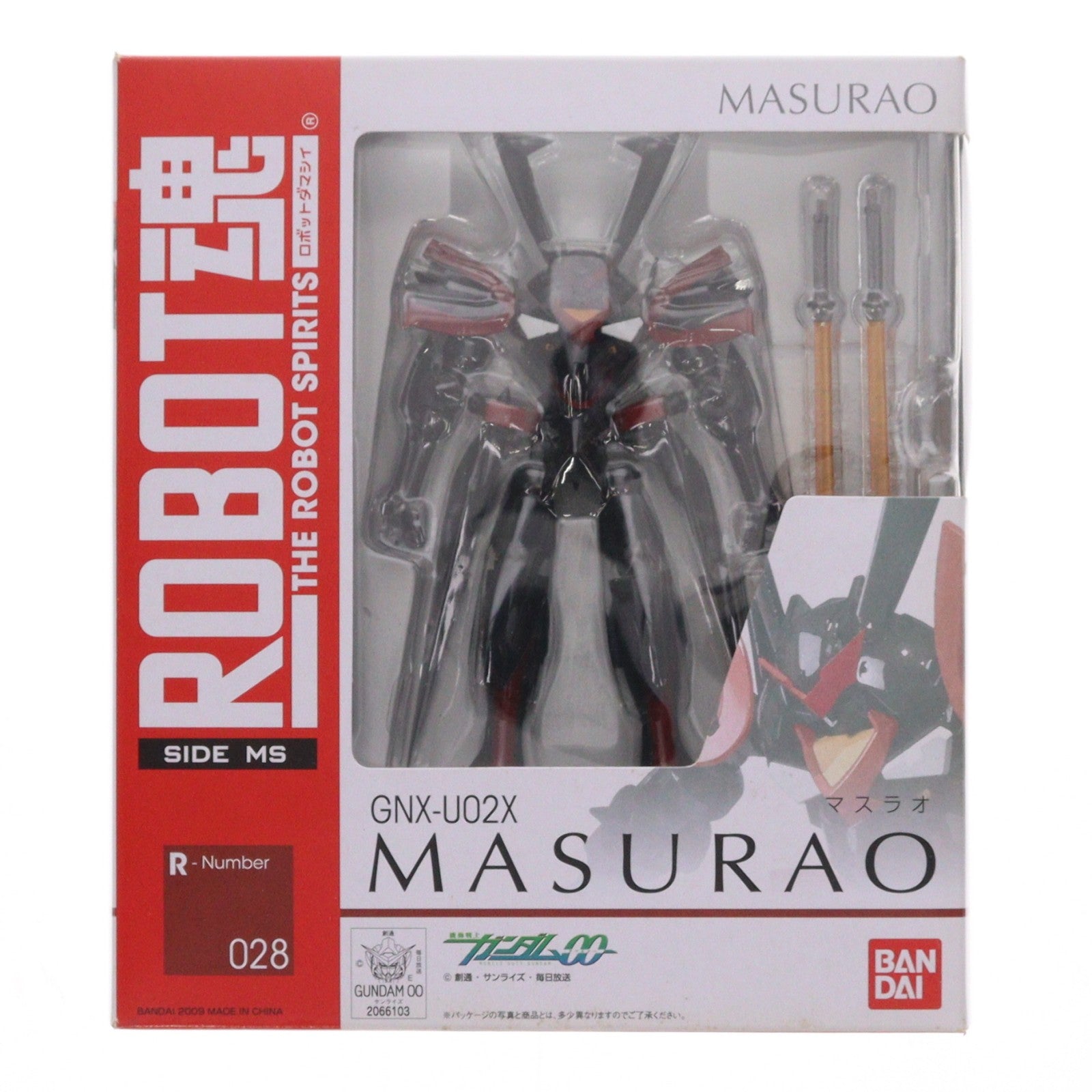 【中古即納】[FIG] ROBOT魂(SIDE MS) マスラオ 機動戦士ガンダム00(ダブルオー) 完成品 可動フィギュア バンダイ(20101120)