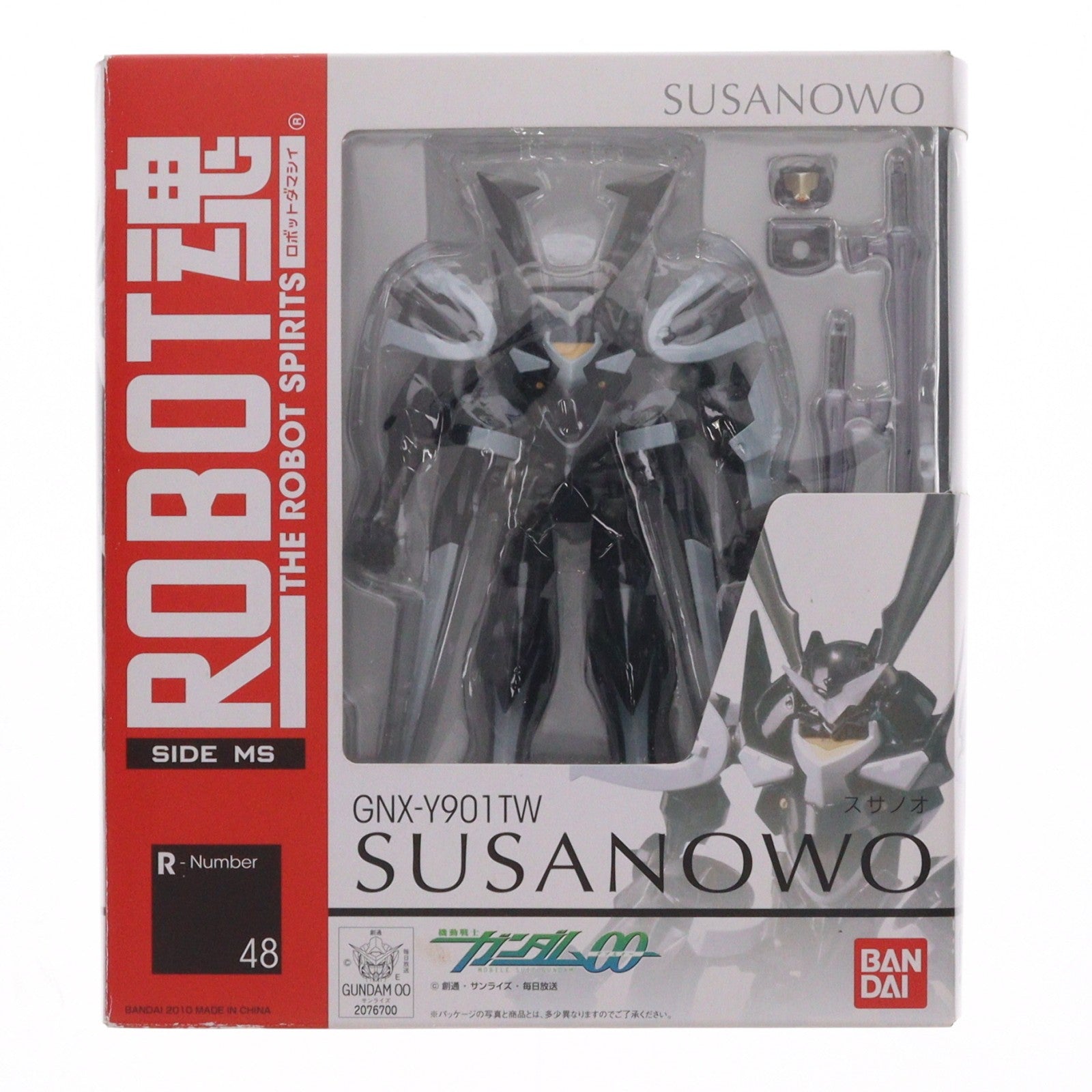 【中古即納】[FIG] ROBOT魂(SIDE MS) スサノオ 機動戦士ガンダム00(ダブルオー) 完成品 可動フィギュア バンダイ(20100123)